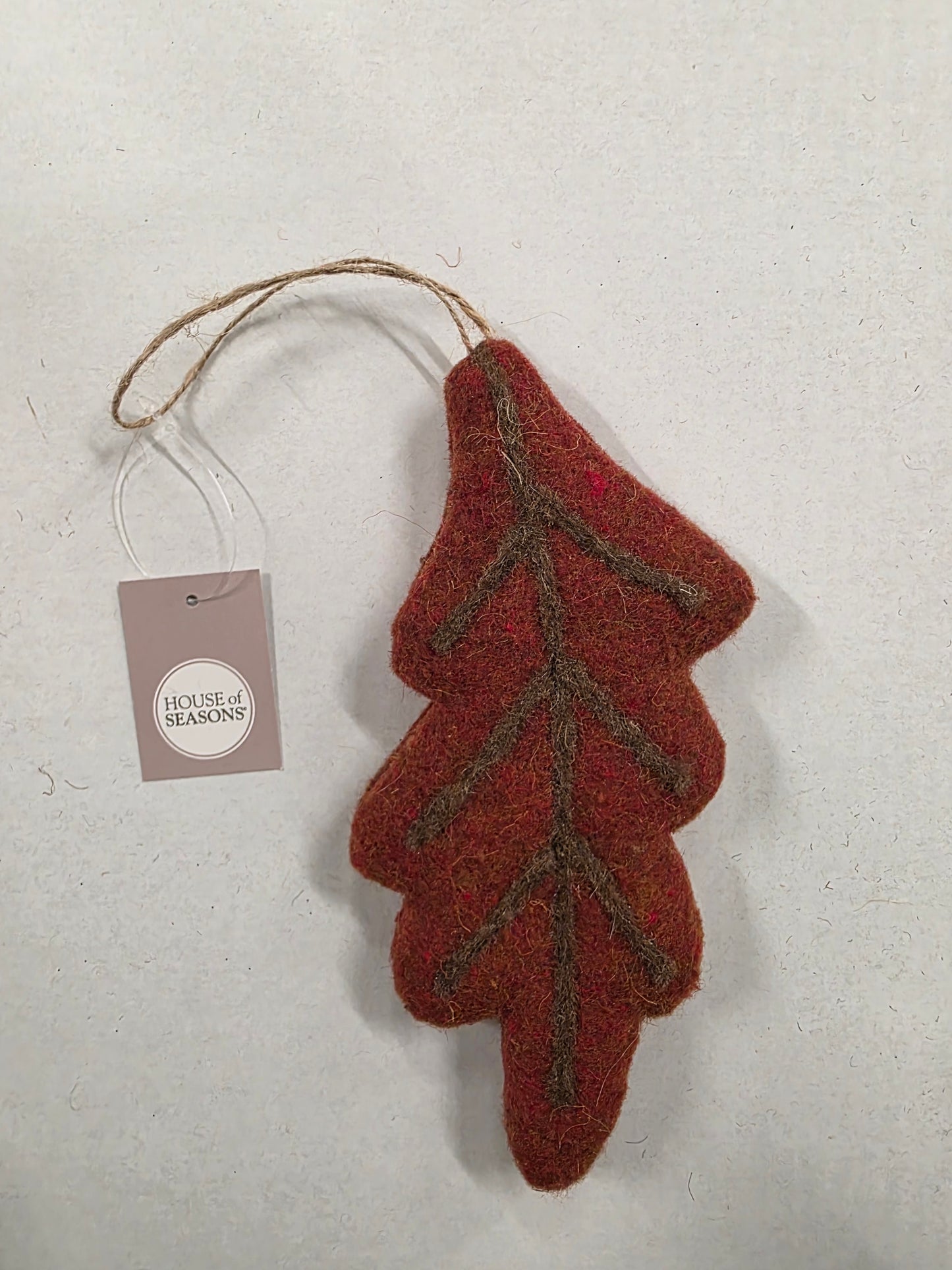 Hanging Leaf Terra Green Orange Brown