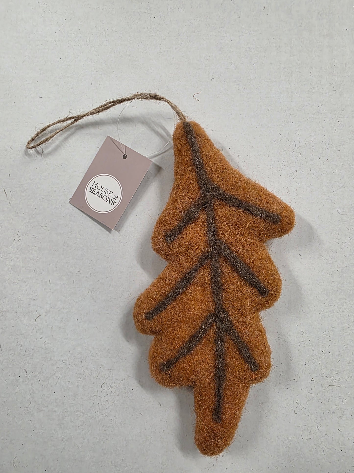 Hanging Leaf Terra Green Orange Brown