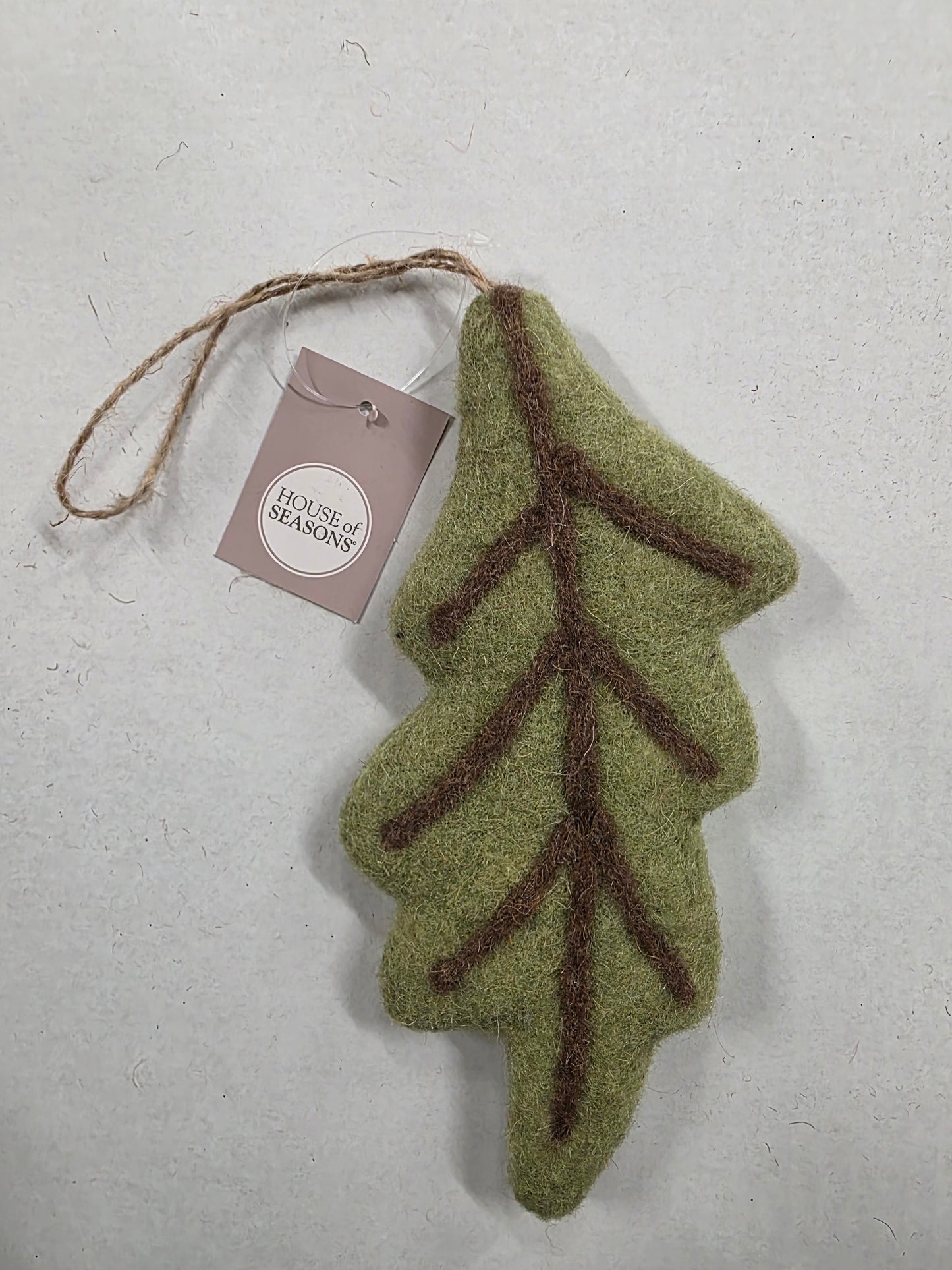 Hanging Leaf Terra Green Orange Brown