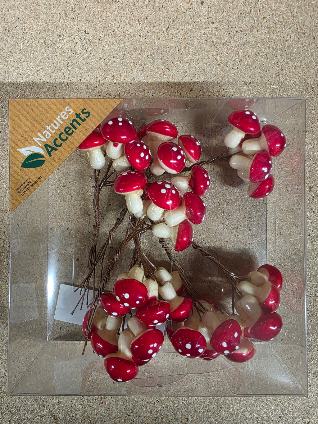 Mushrooms On Wire 2cm X48