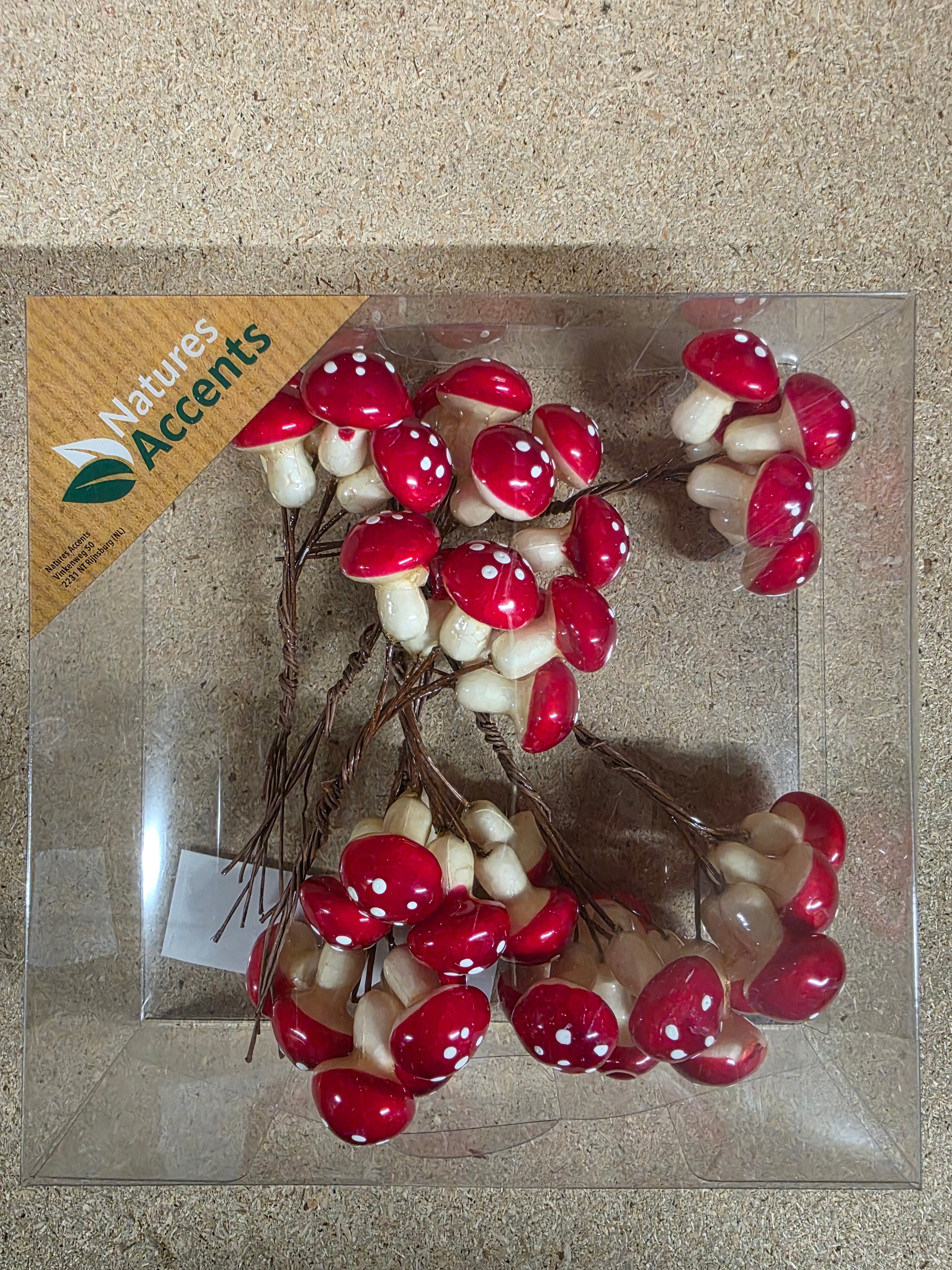 Mushrooms On Wire 2cm X48