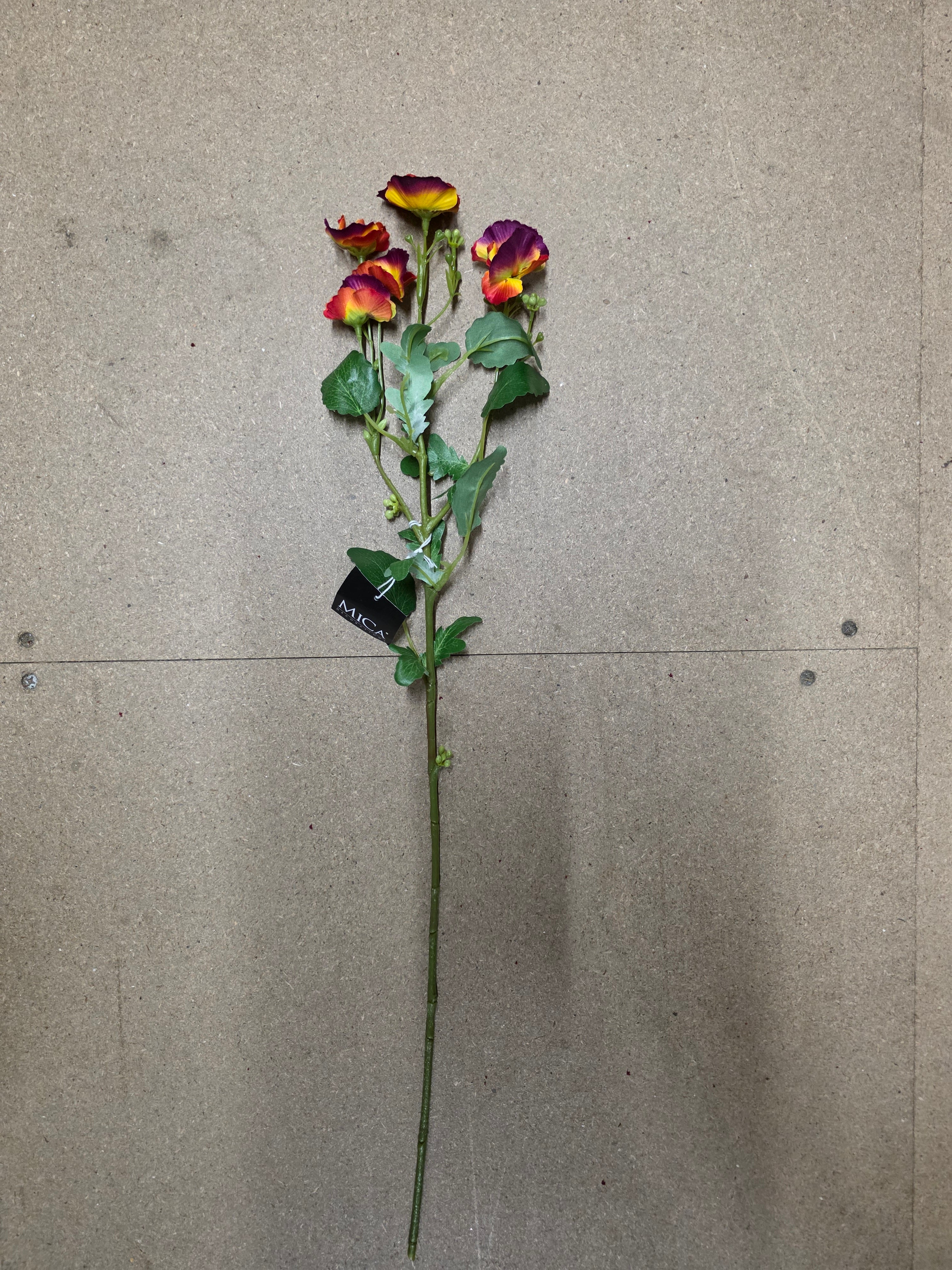 Pansy Orange 69cm