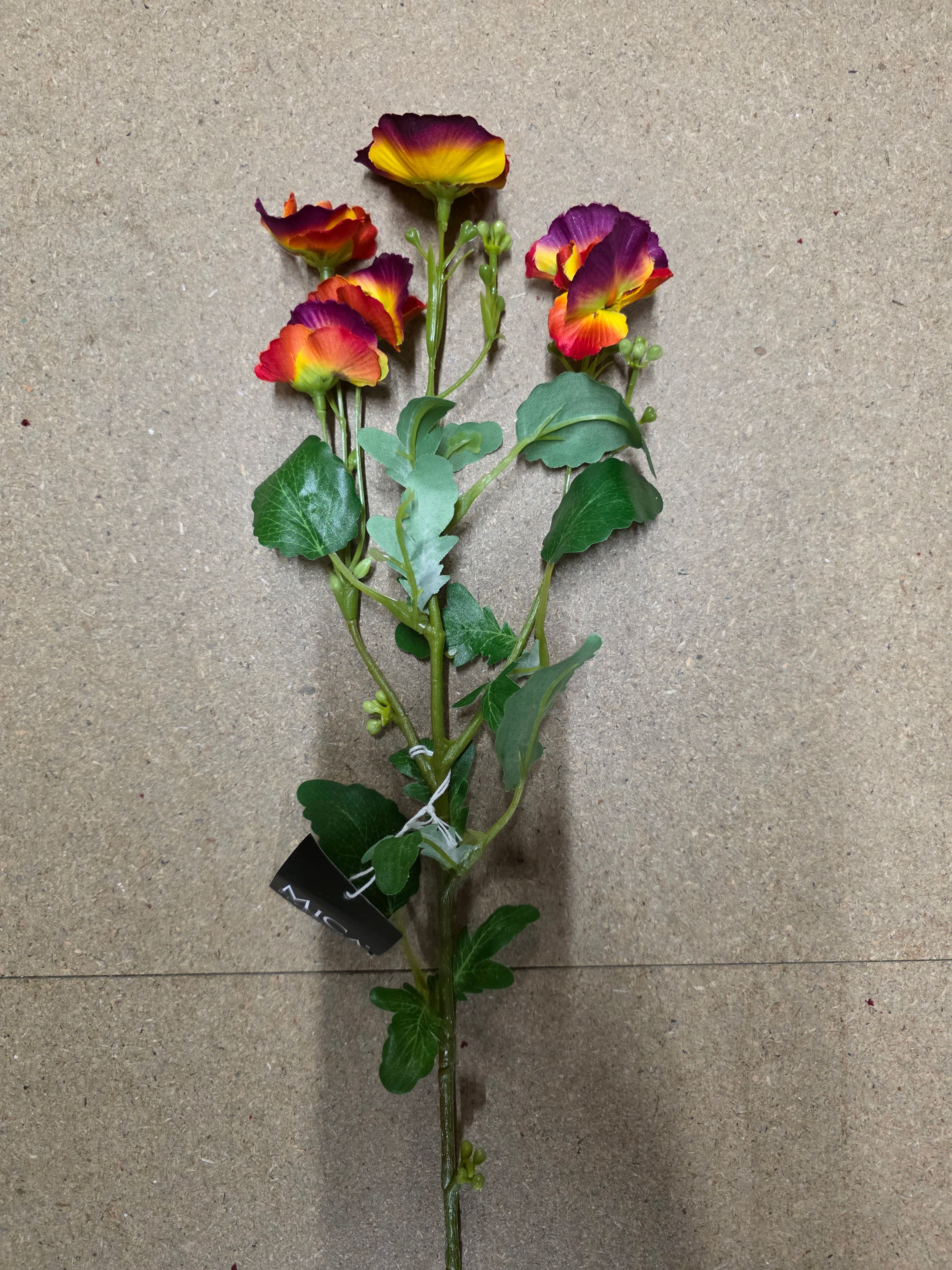 Pansy Orange 69cm