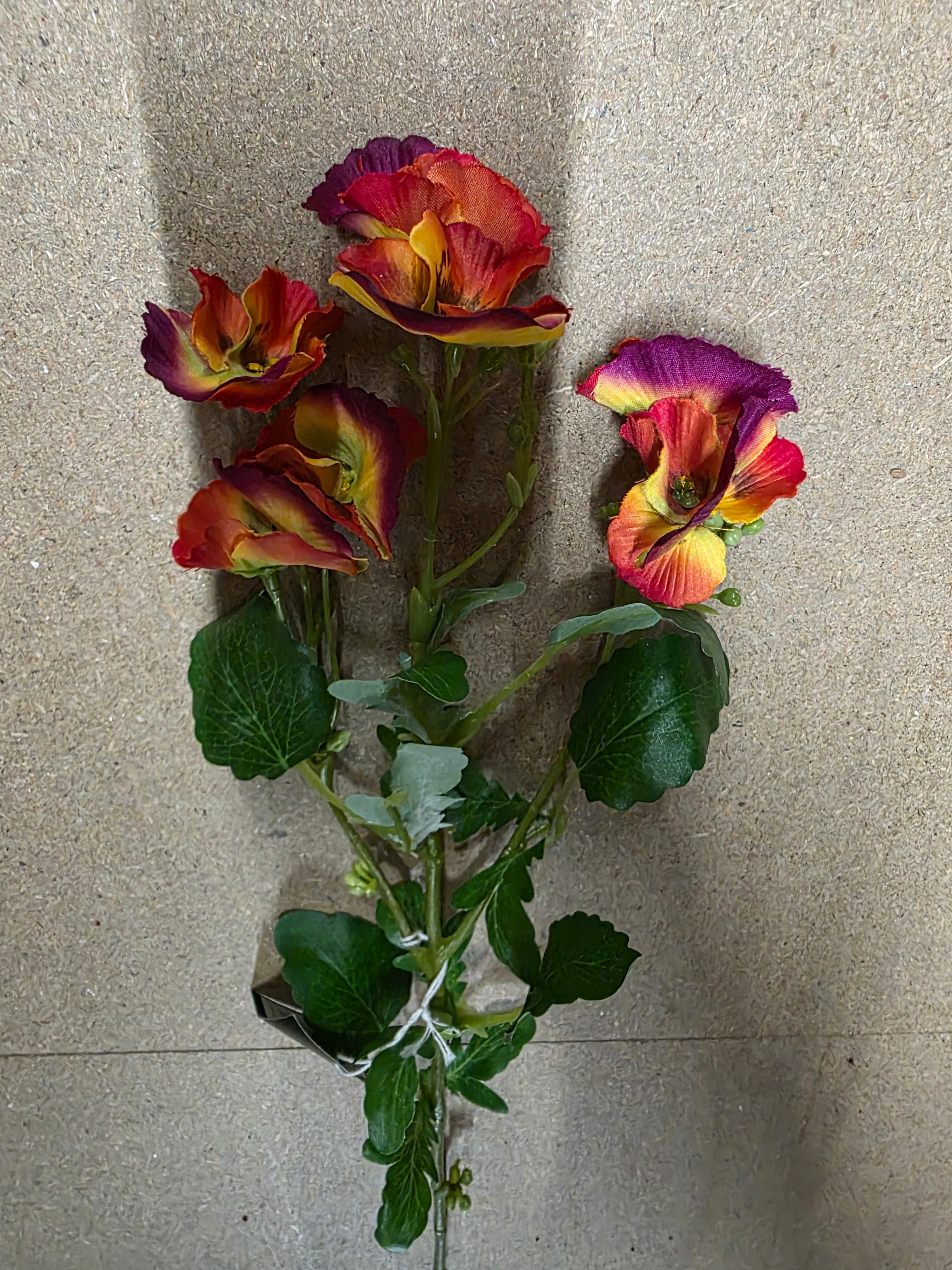 Pansy Orange 69cm