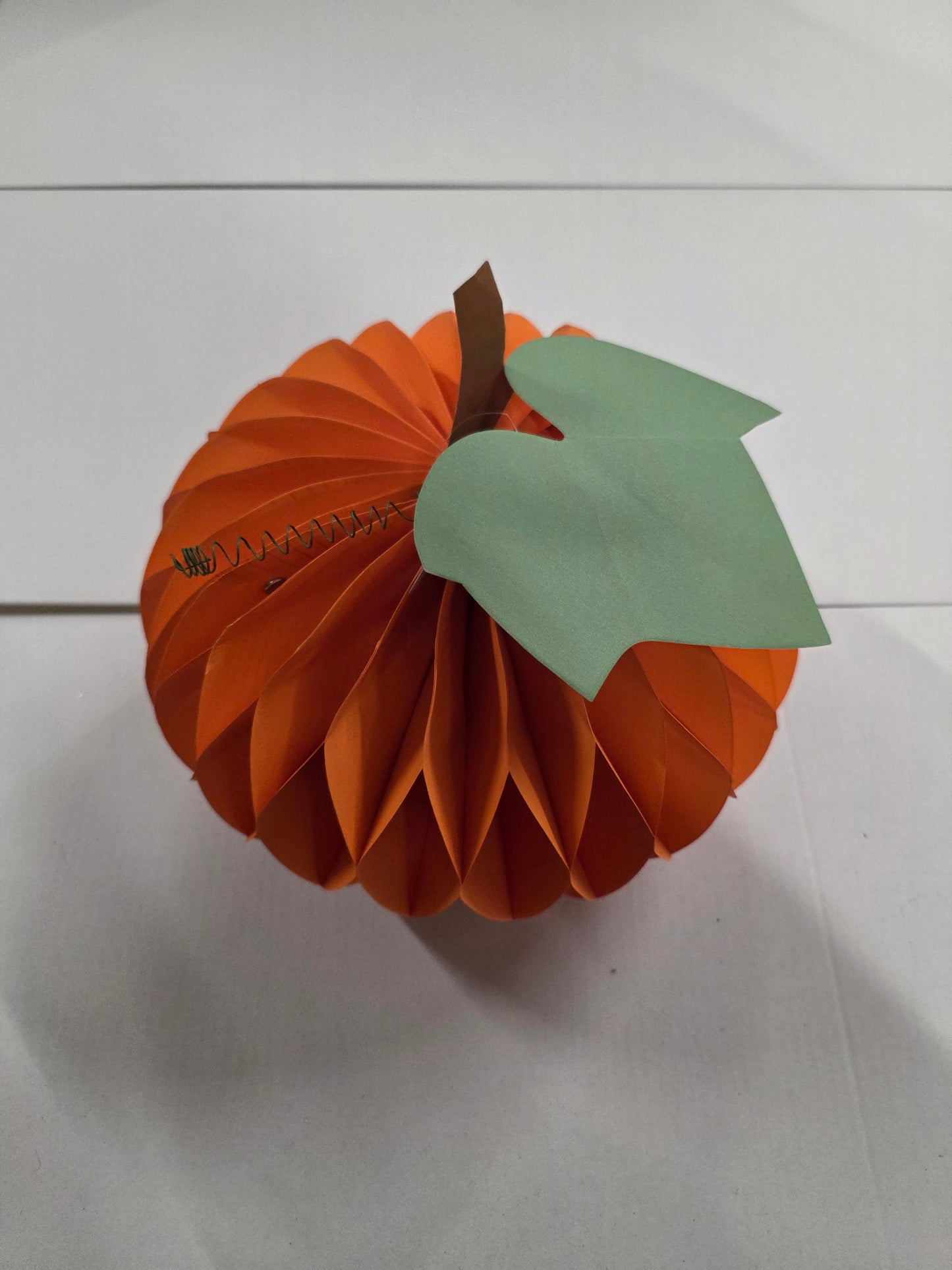 Paper Pumpkin Orange 30x26cm