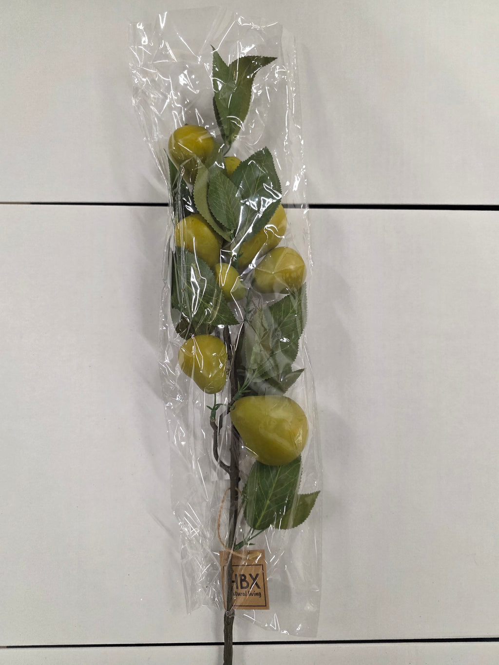 Artificial Pear Comice Green 83cm