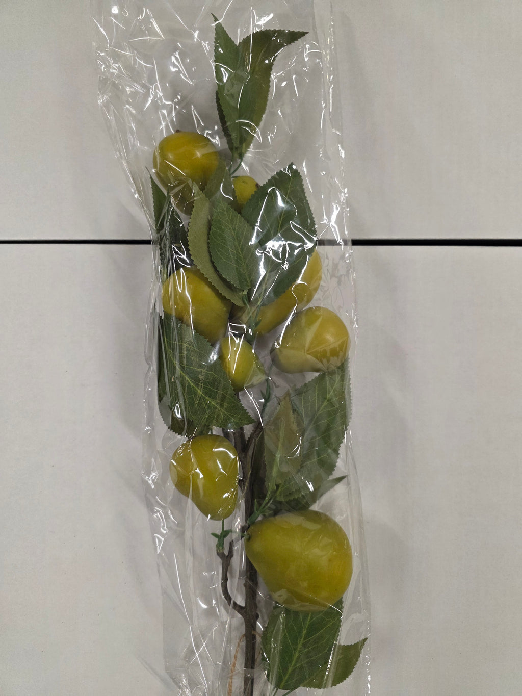 Artificial Pear Comice Green 83cm