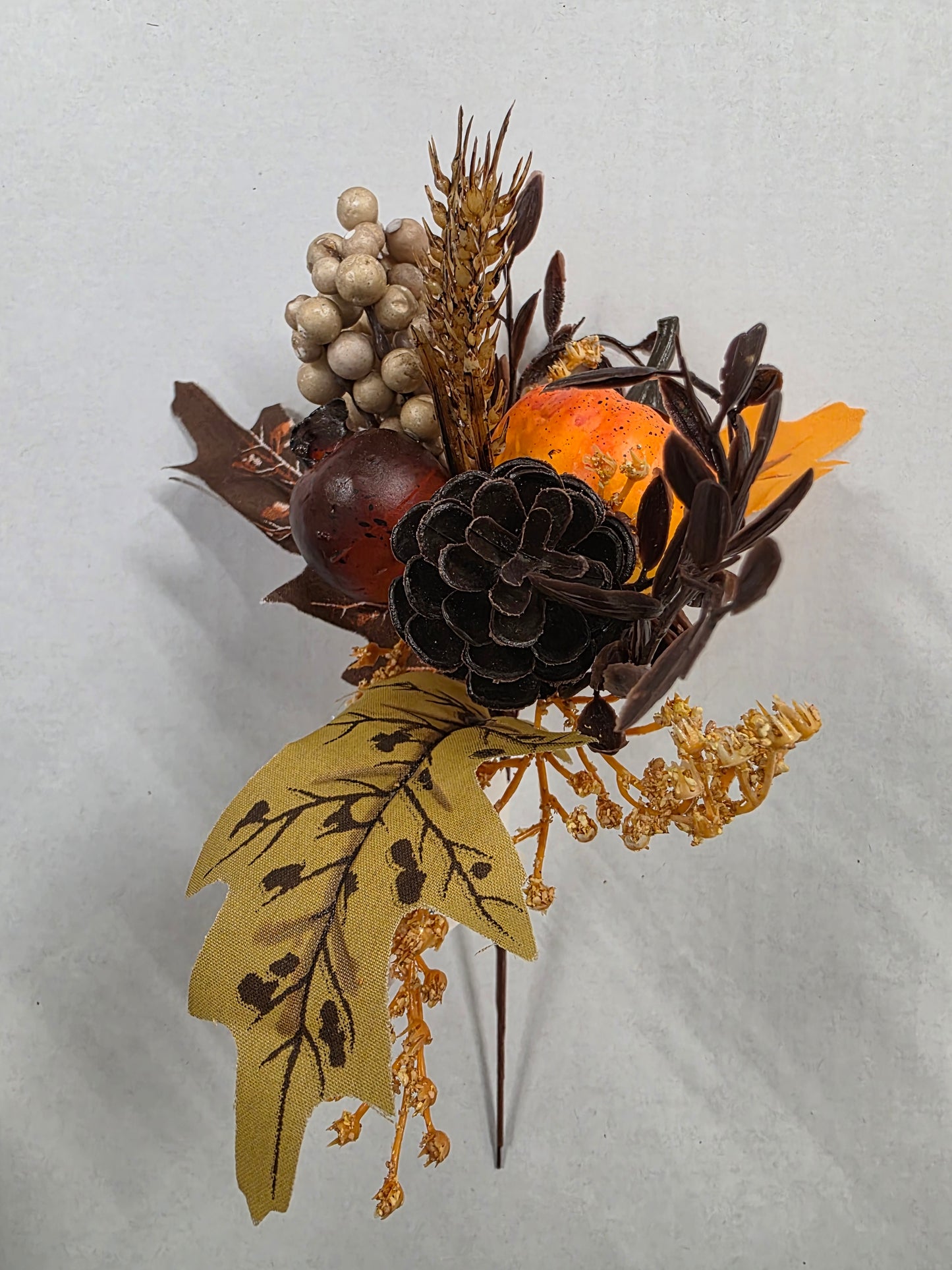 Pick Pumpkin Autumnal Leaf 21cm