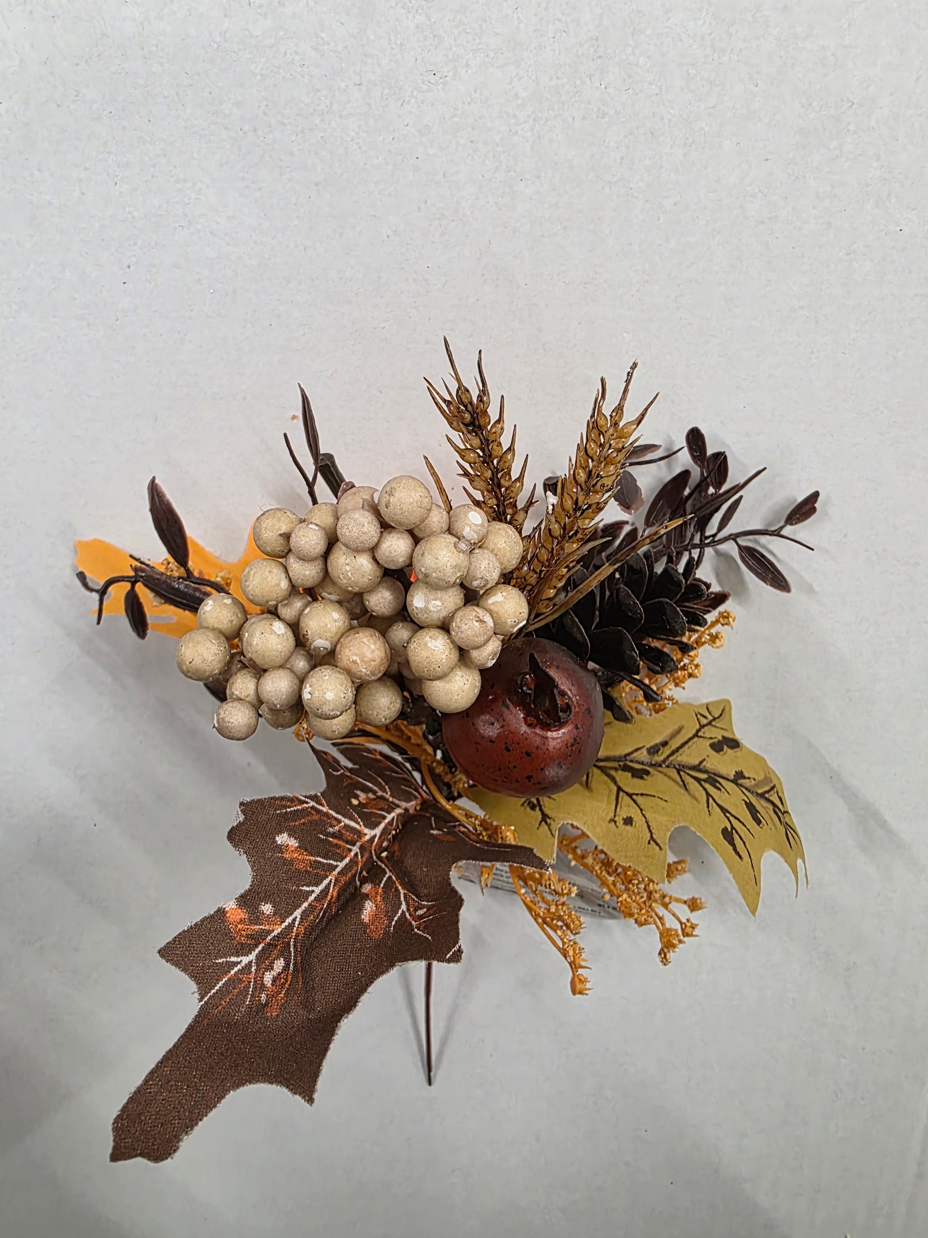 Pick Pumpkin Autumnal Leaf 21cm