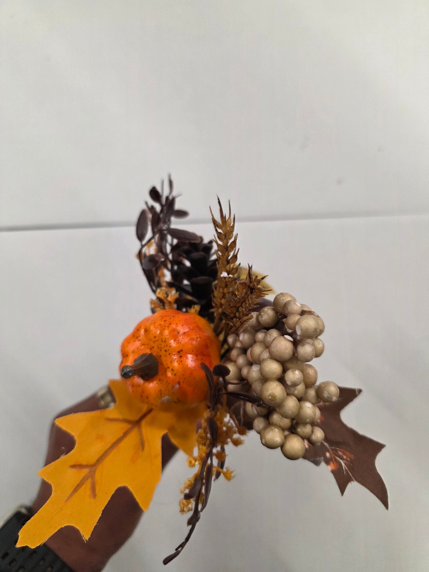 Pick Pumpkin Autumnal Leaf 21cm