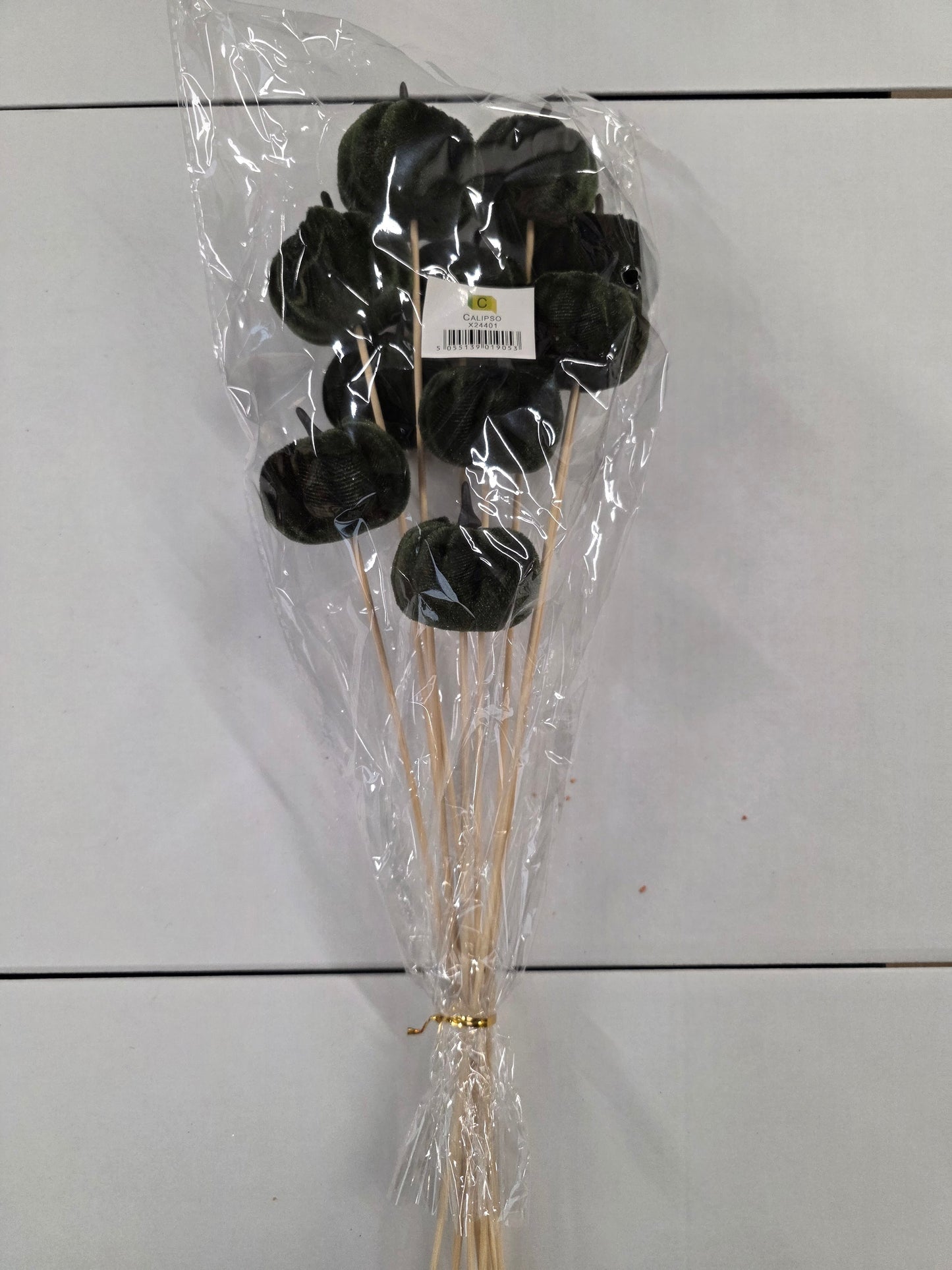 Pick Pumpkin Felt Dark Green 50x5cm (Pack of 10 pieces)