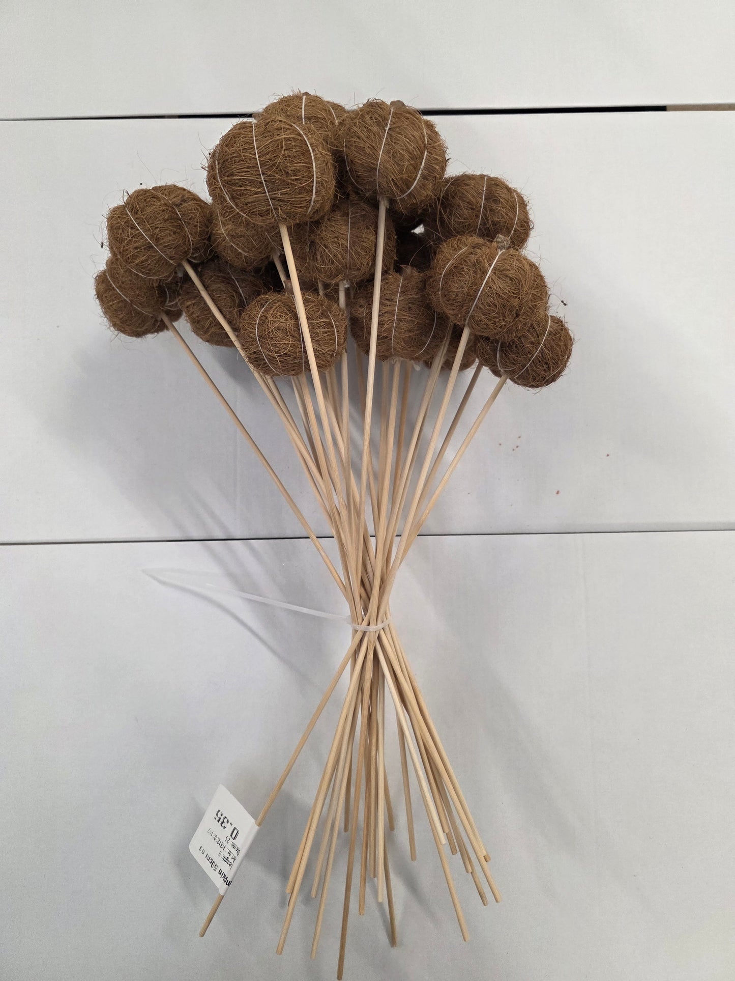 Pick Sisal 6cm Pumpkin 50cm Natural (Pack of 25 pieces)