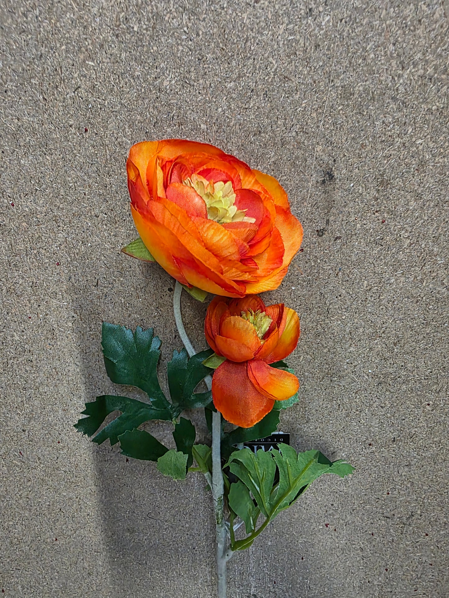 Ranunculus Orange 58cm