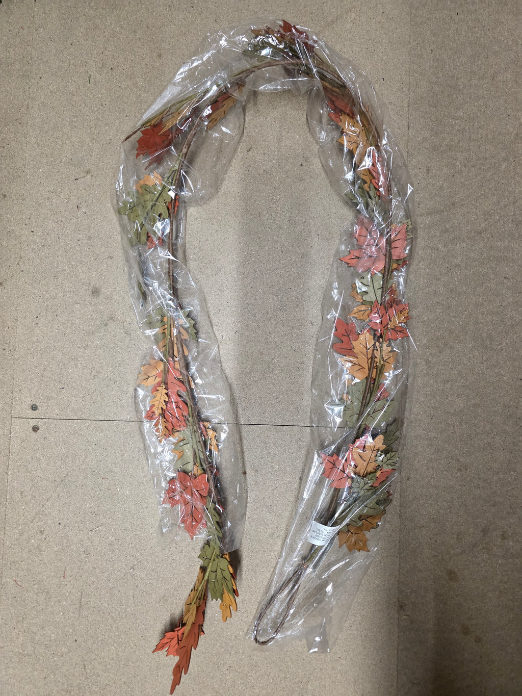Wooden Maple & Oak Garland 180cm
