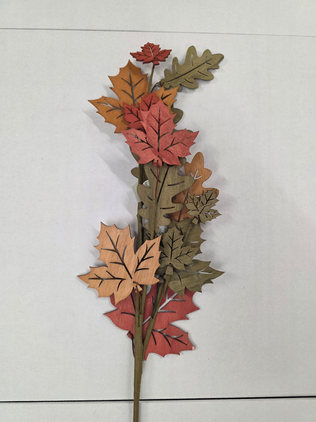 Wooden Maple & Oak Spray 76cm