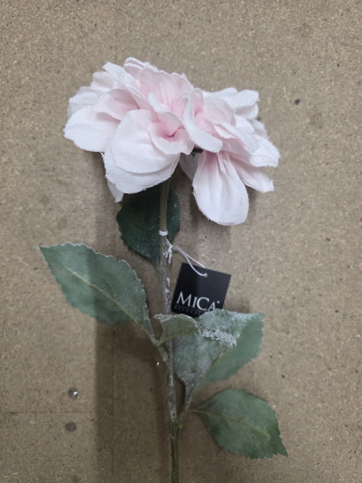 Dahlia Pink Frosted 69cm