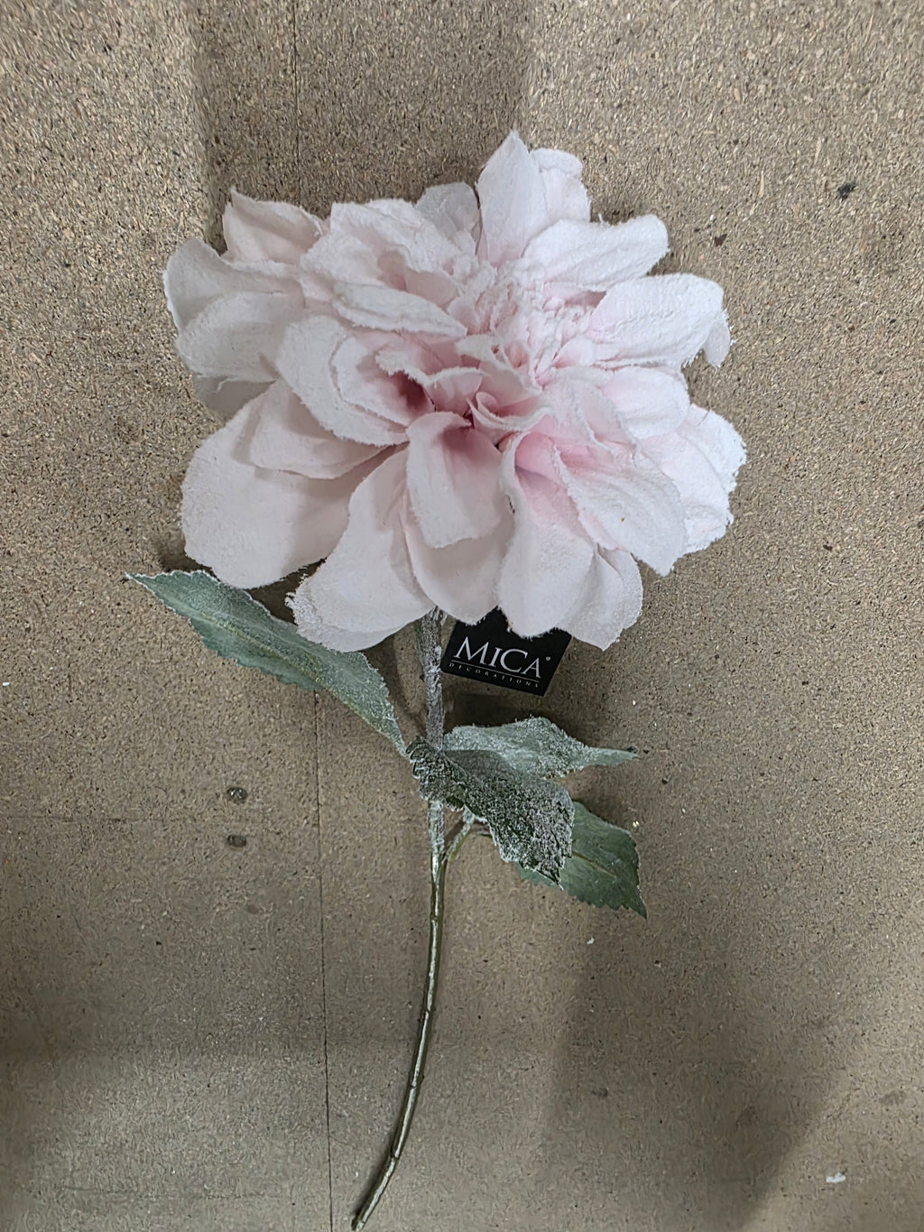 Dahlia Pink Frosted 69cm