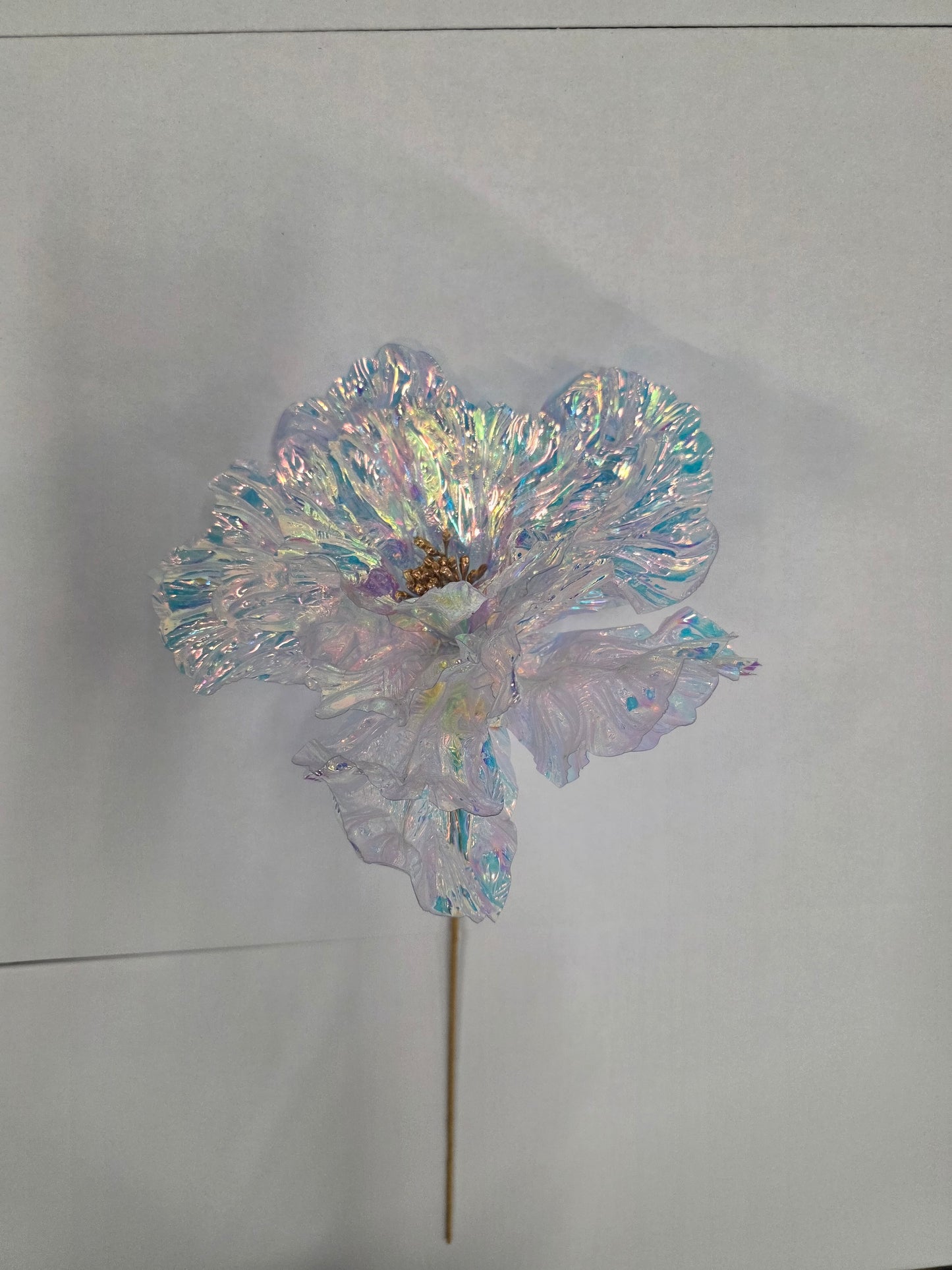 Irridescent Flower Luxe 24x47cm