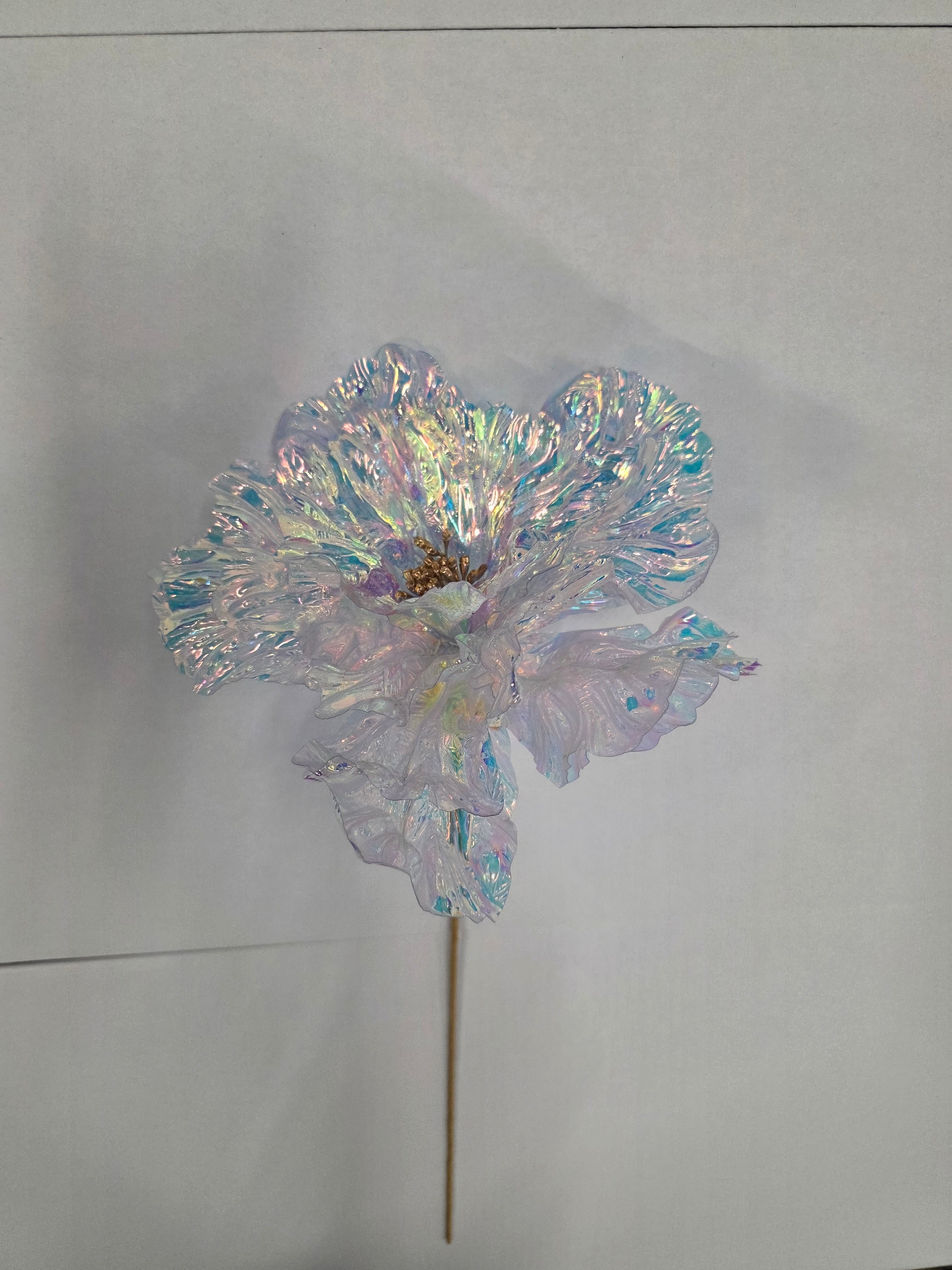Irridescent Flower Luxe 24x47cm