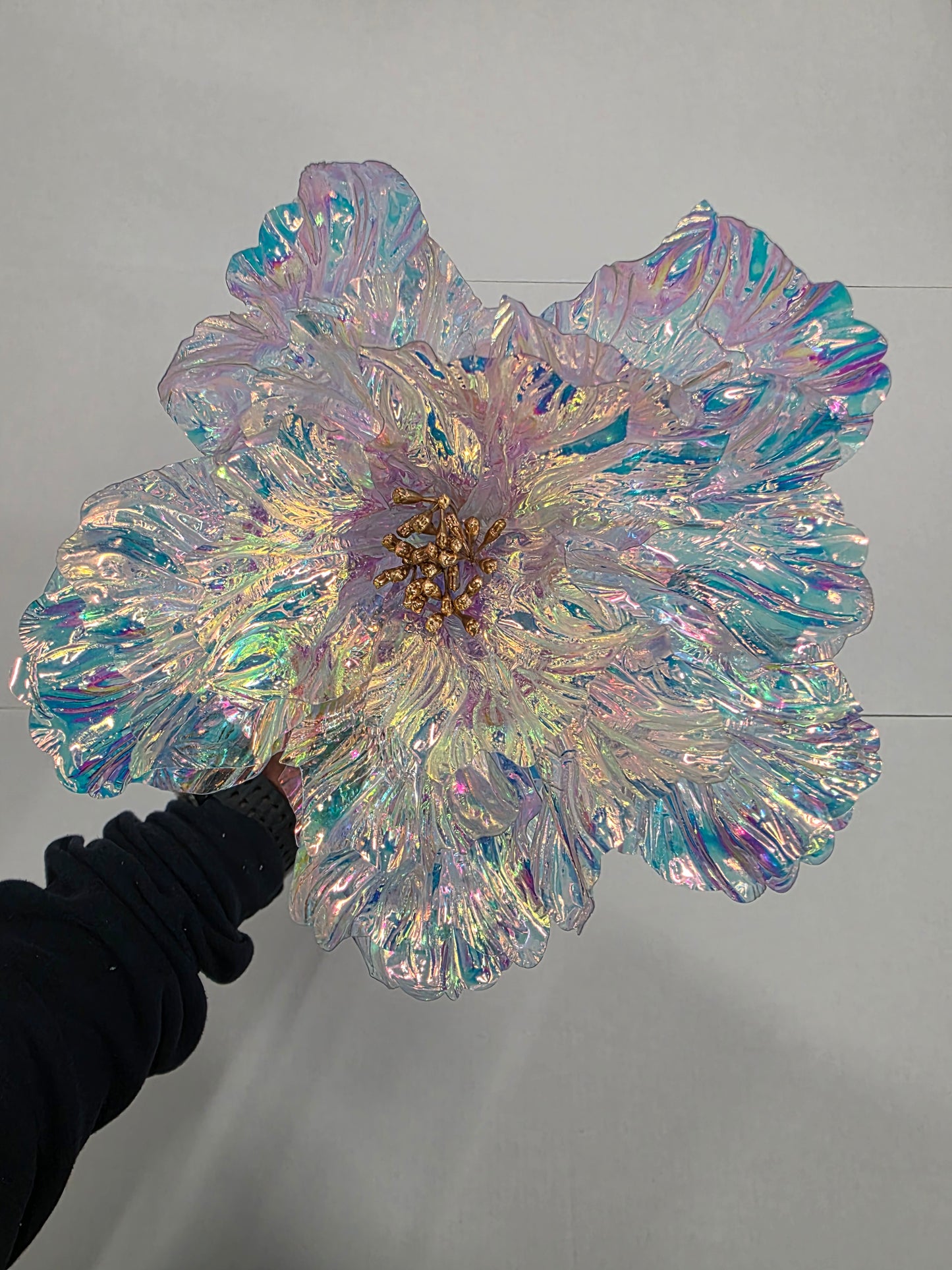 Irridescent Flower Luxe 24x47cm