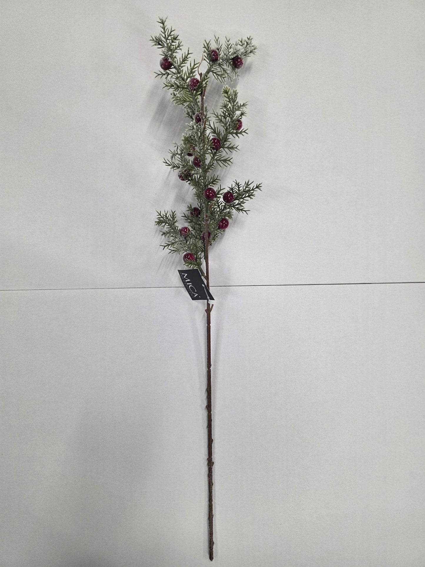 Pine Spray Berries Green 67cm