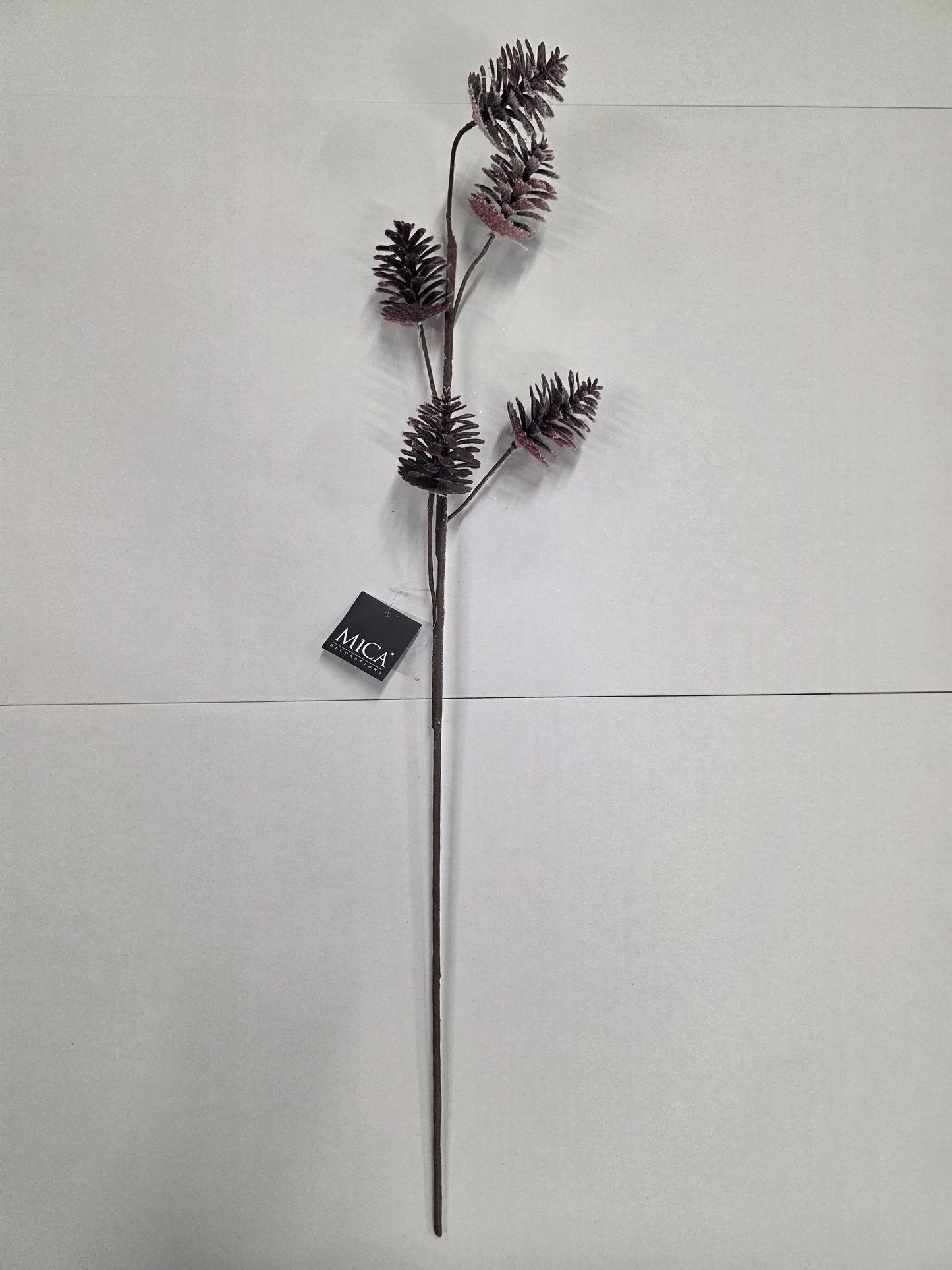 Pine Spray Brown Frosted 75cm