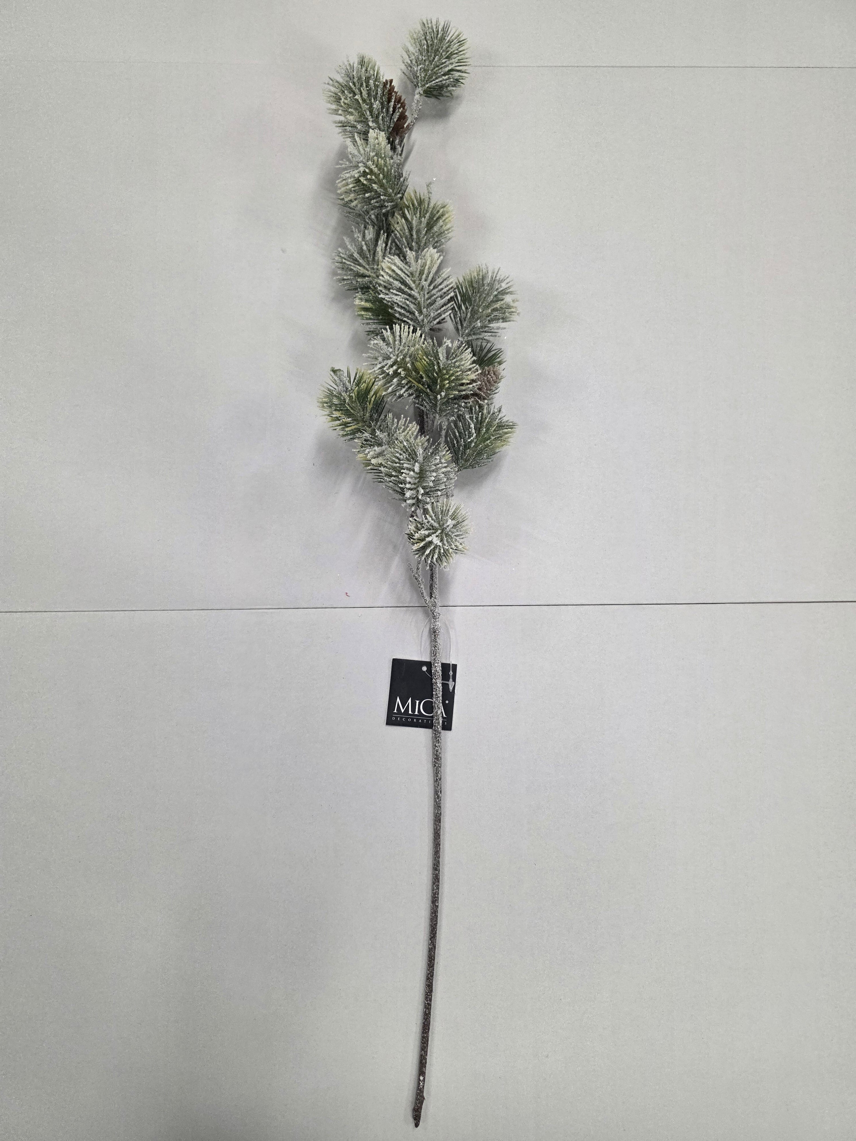 Pine Spray Brown Frosted 75cm