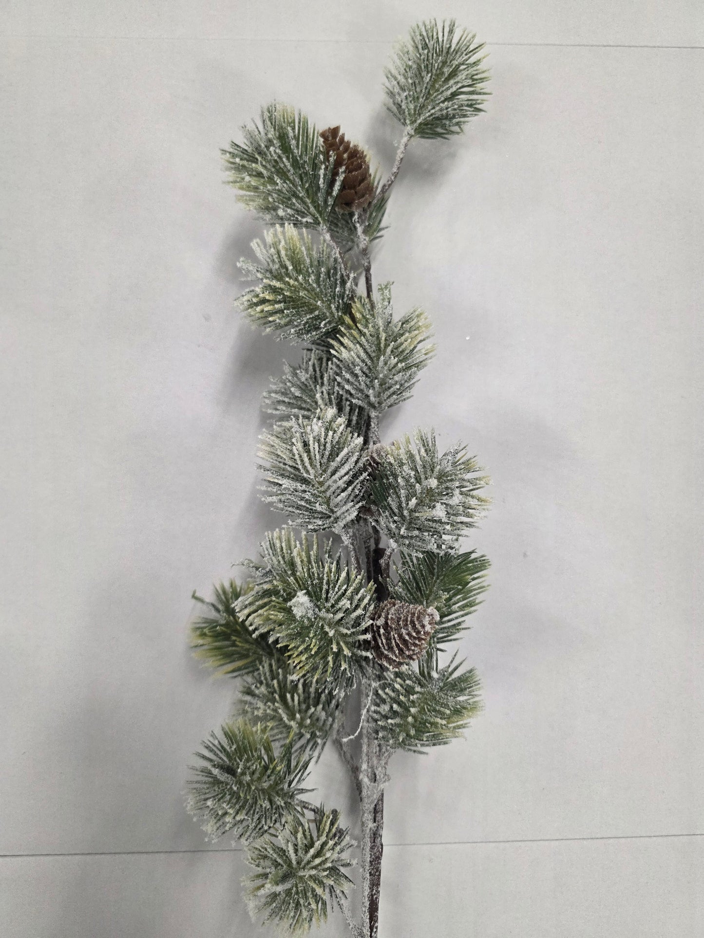 Pine Spray Green Frosted 75cm