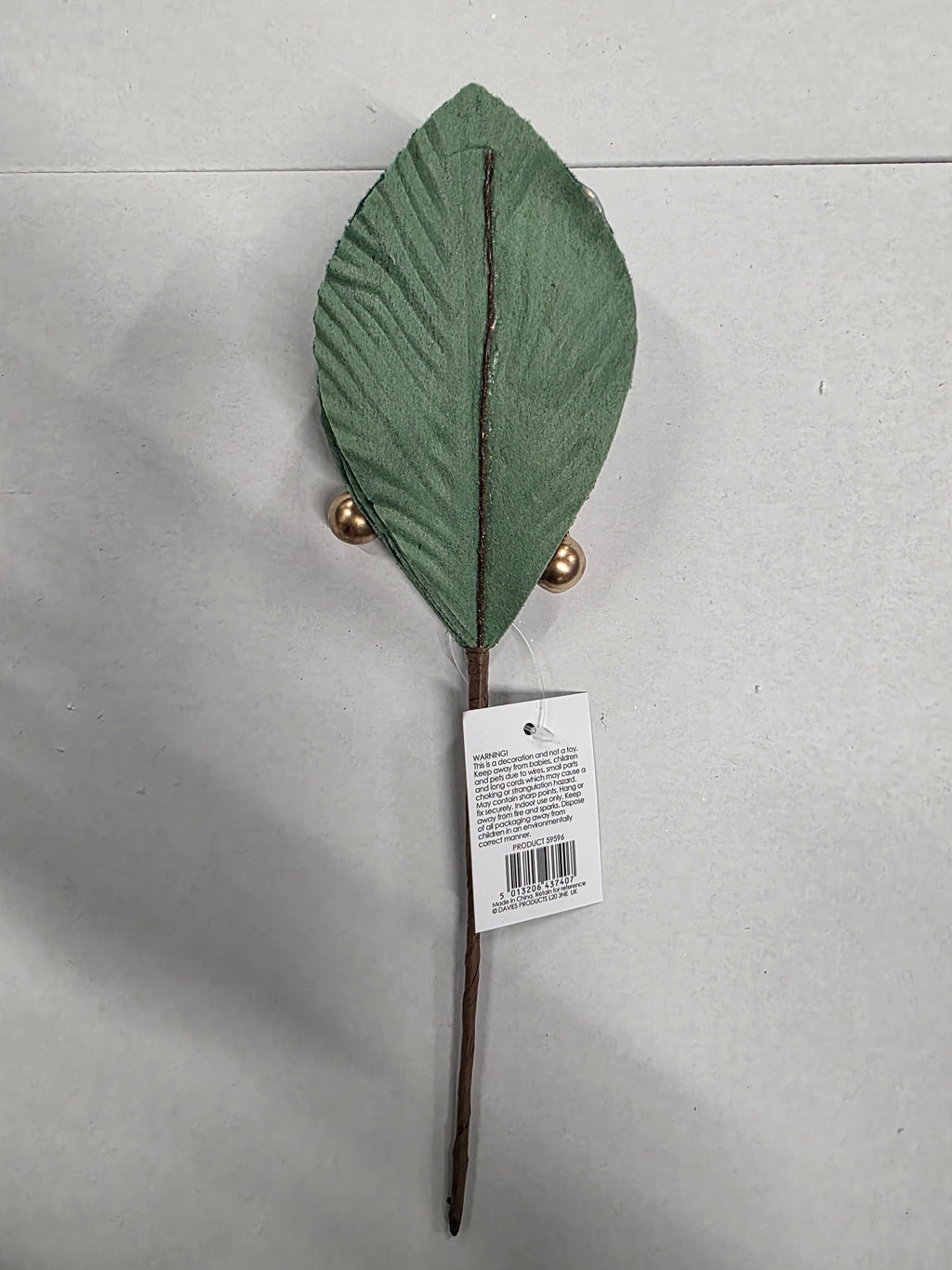 Poinsettia Green Gold Edge 25cm