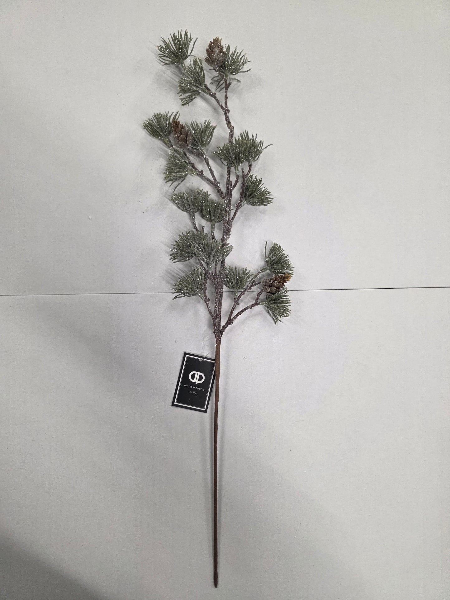 Silk Pine and Fir Branch 58cm