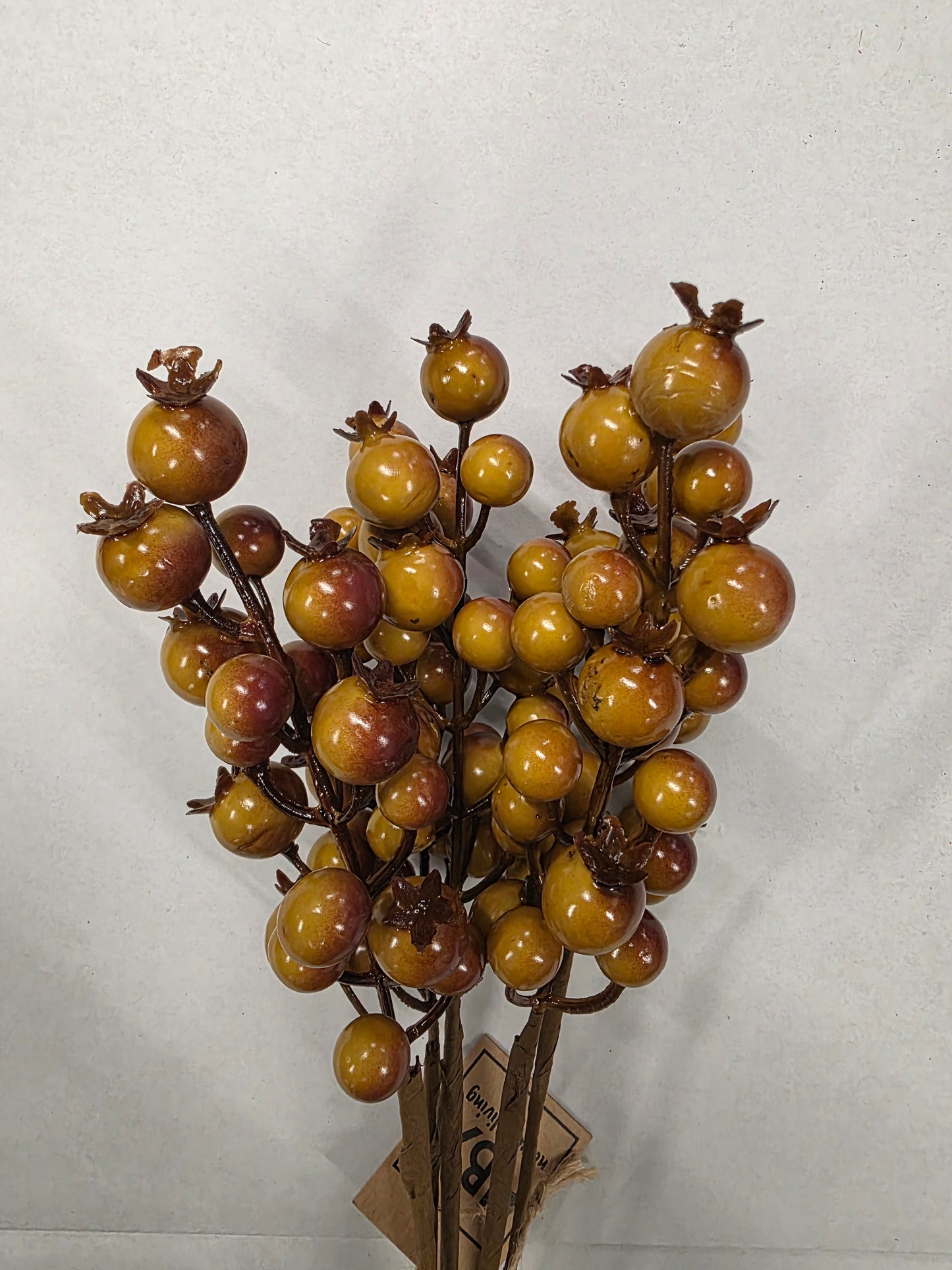 Silk Rosehip X5 Bundle Green 55cm