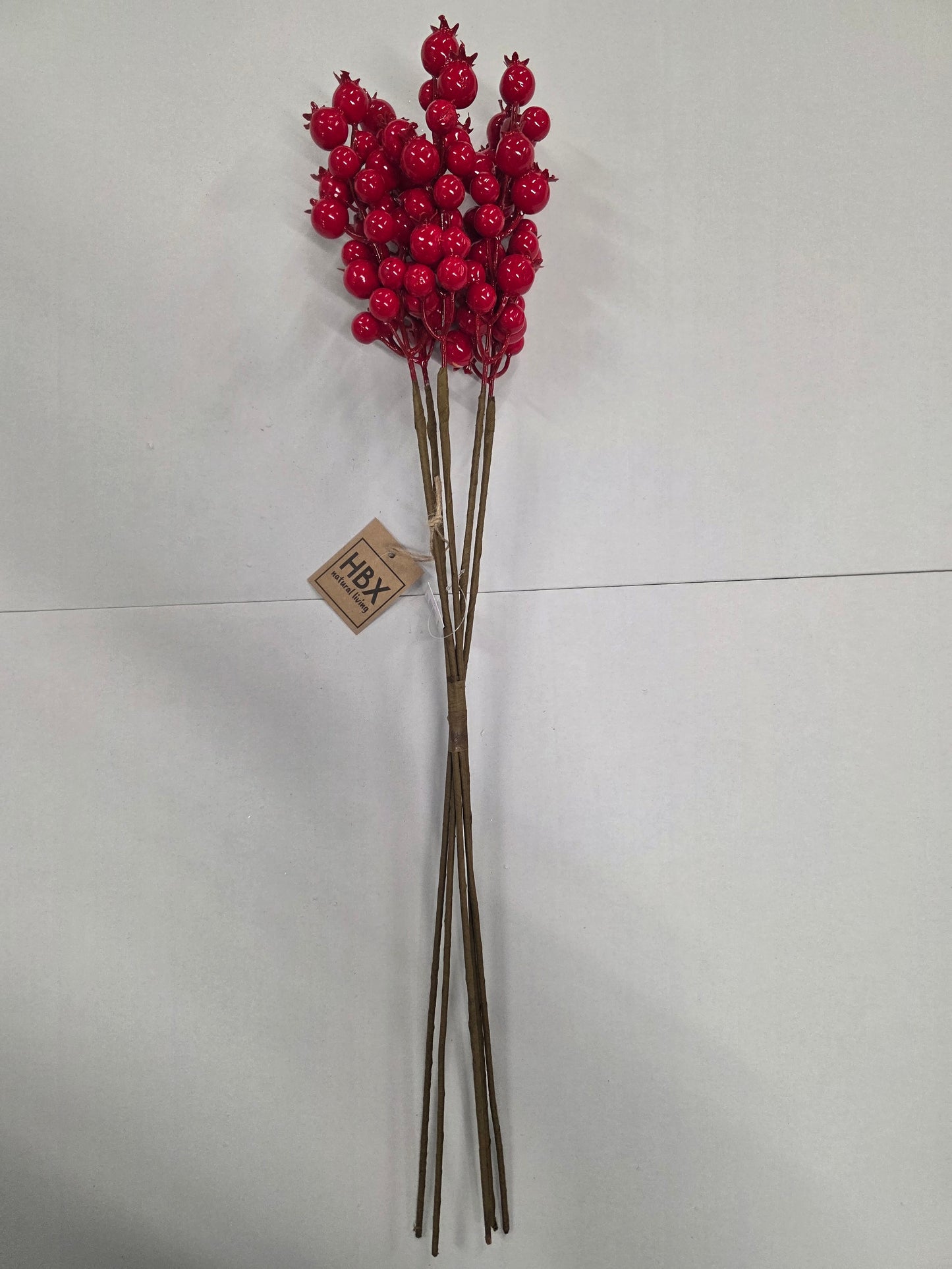 Silk Rosehip X5 Bundle Red 55cm