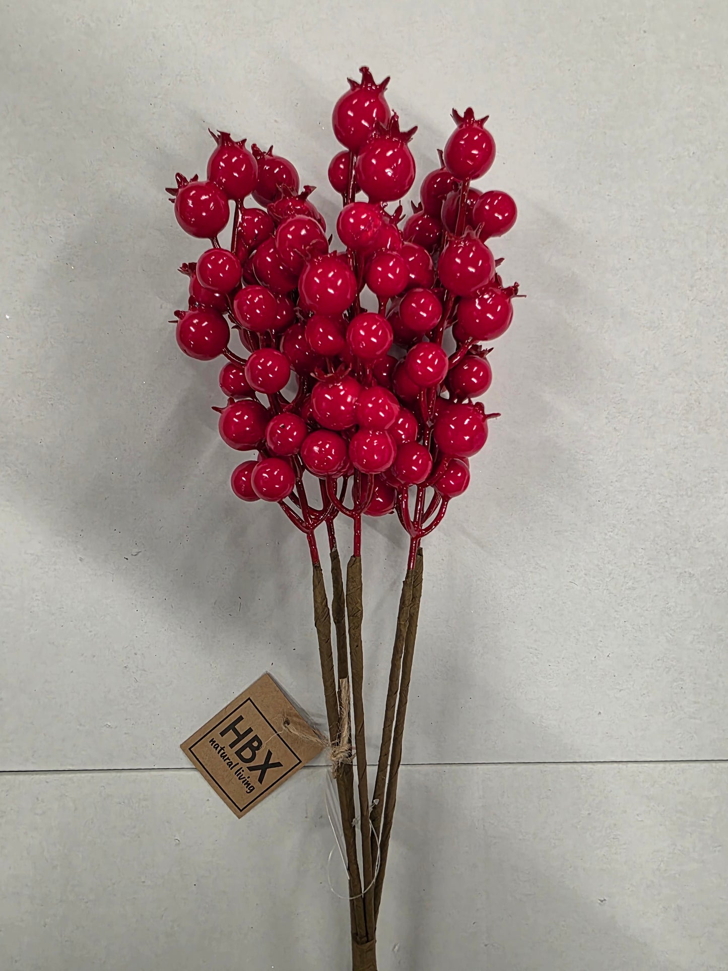 Silk Rosehip X5 Bundle Red 55cm