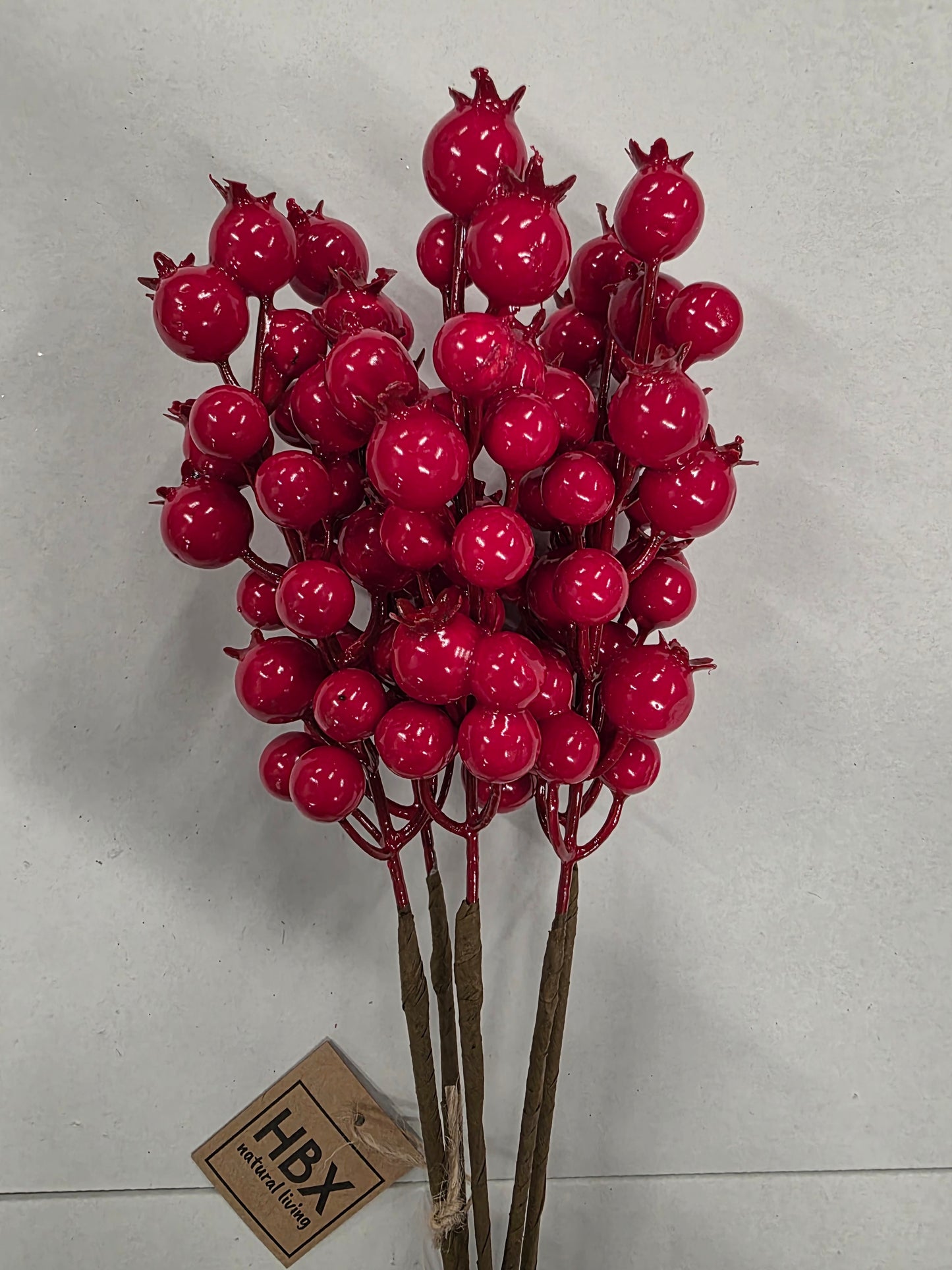 Silk Rosehip X5 Bundle Red 55cm