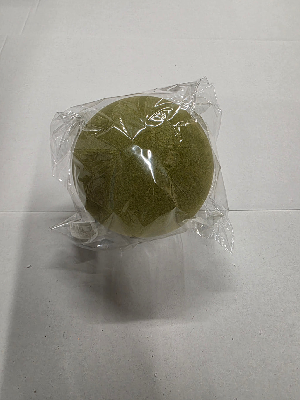 Bauble Flock Green 15cm