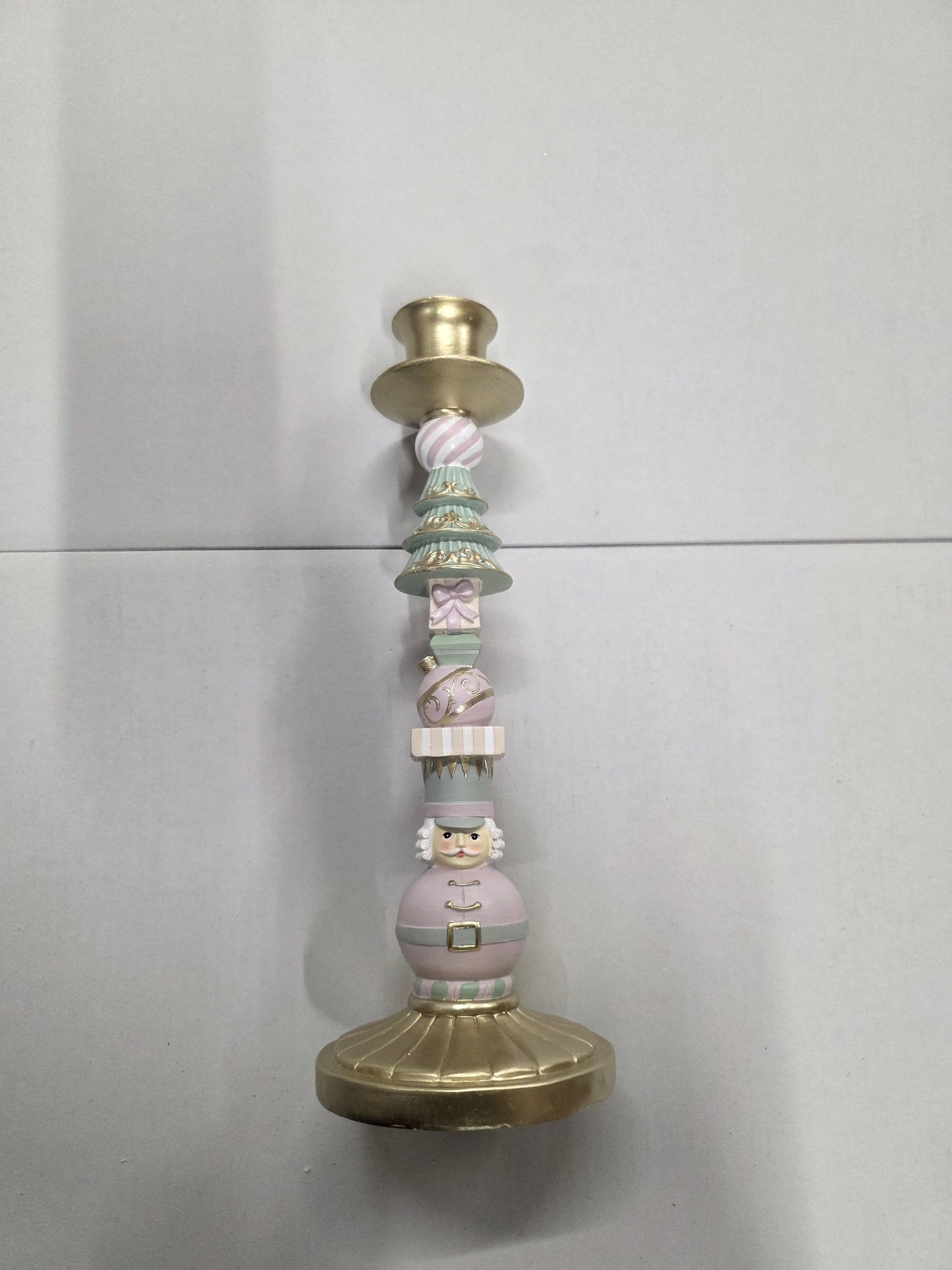 Candle Holder Layers Poly 31cm