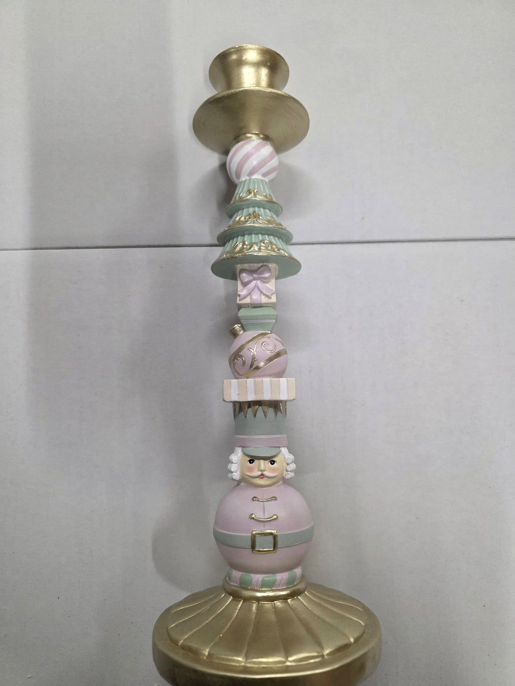 Candle Holder Layers Poly 31cm