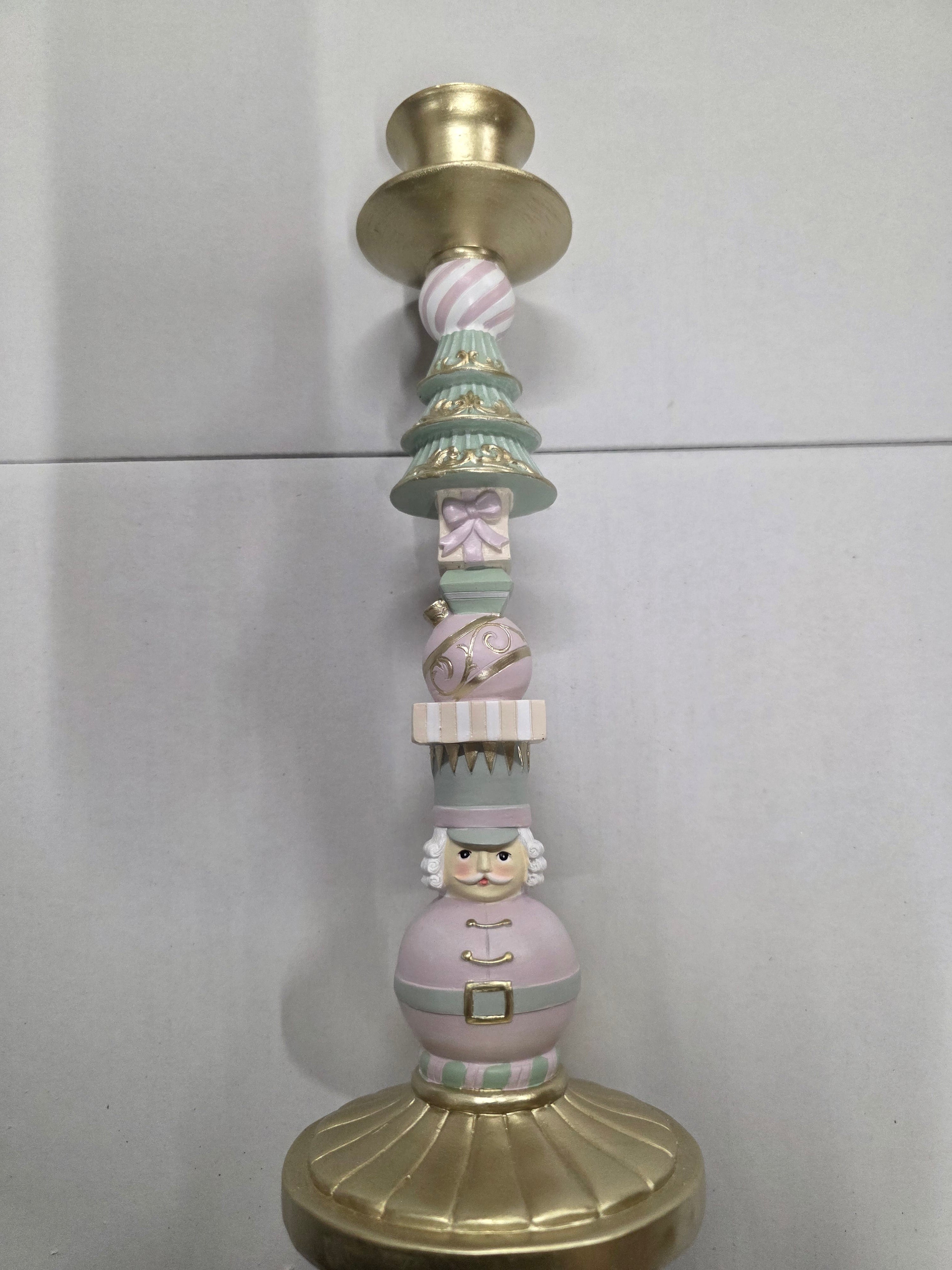 Candle Holder Layers Poly 31cm