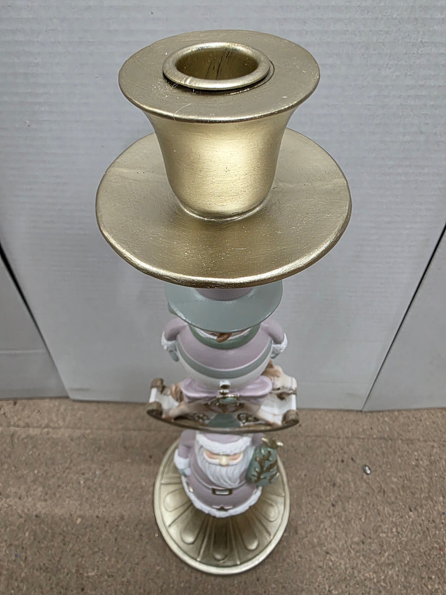 Candle Holder Layers Poly 52cm