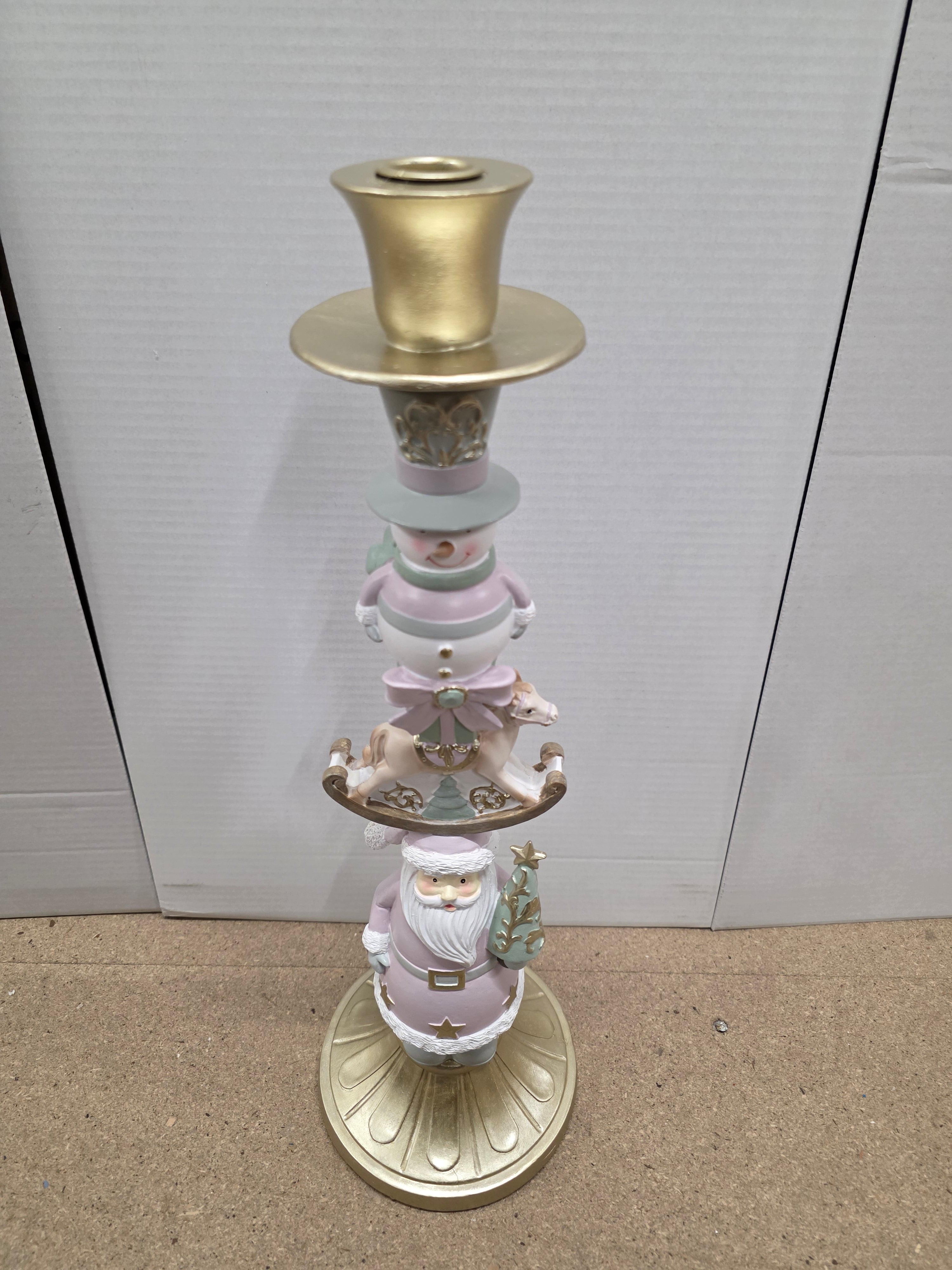 Candle Holder Layers Poly 52cm