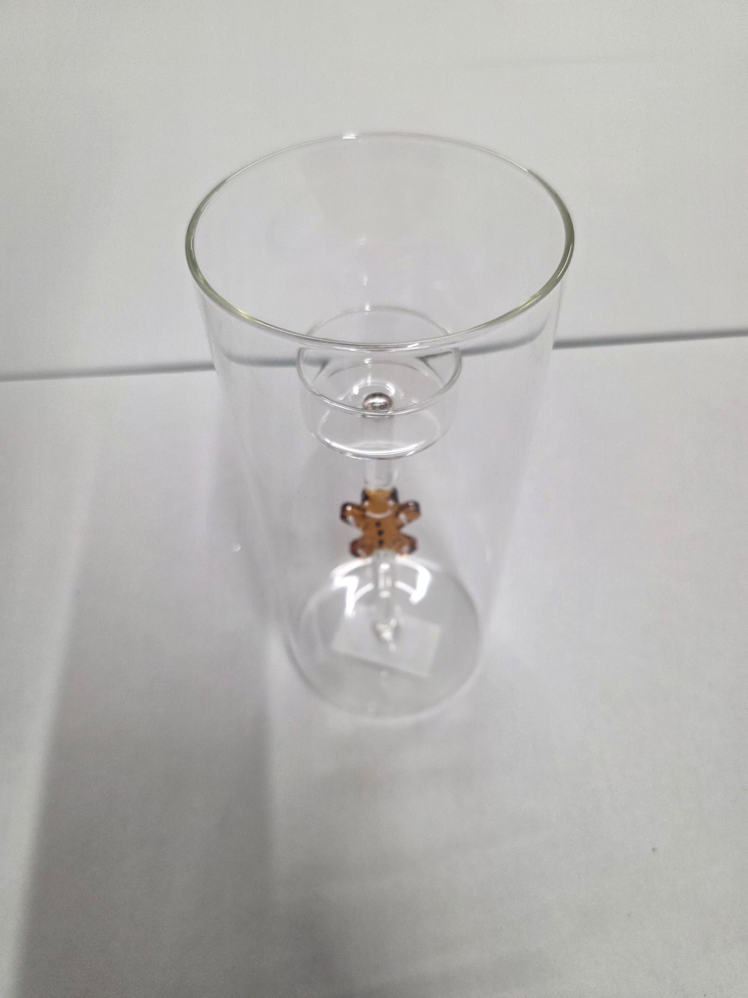 Candle Holder Votive Marzipan 20x9cm