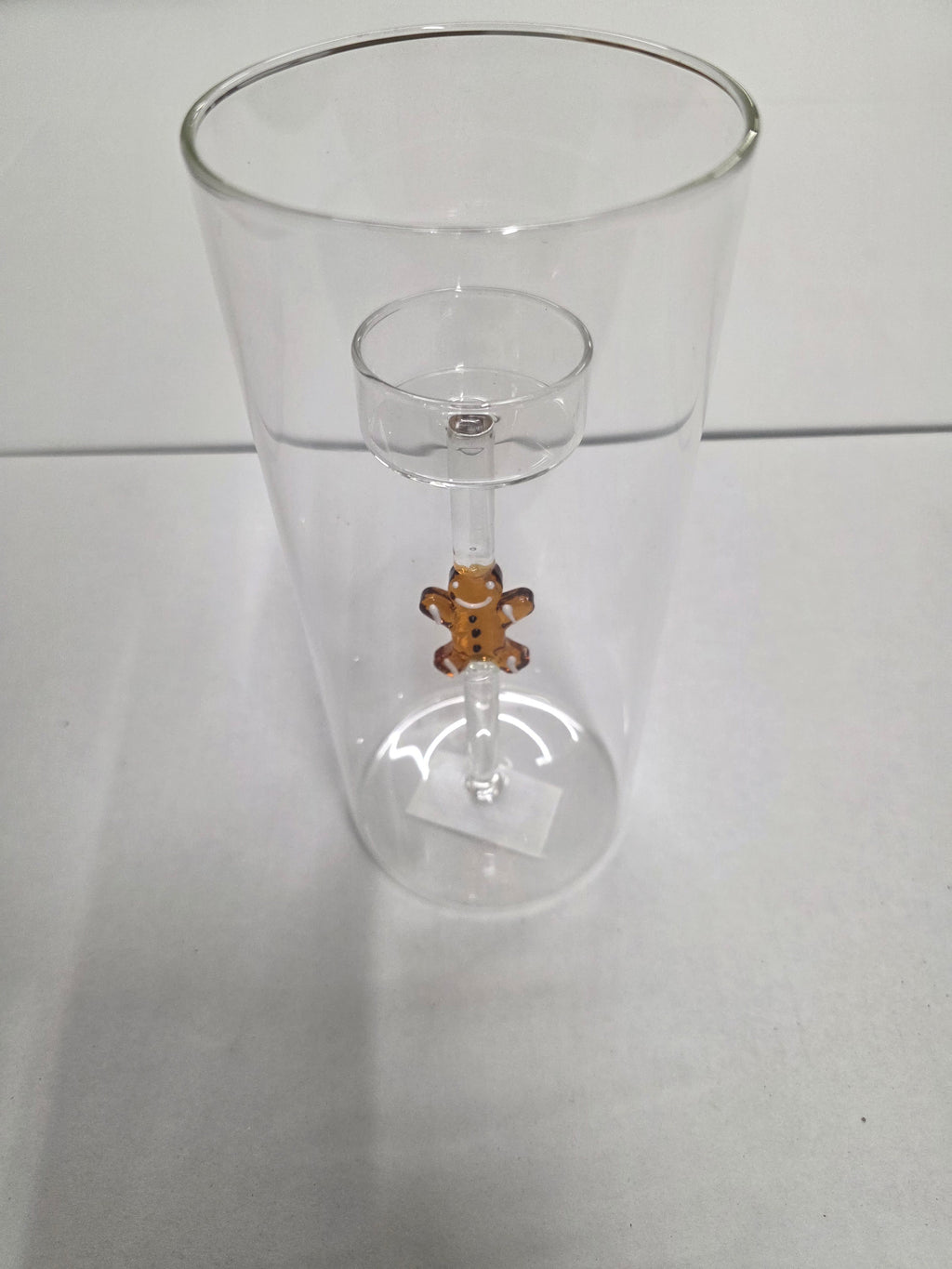 Candle Holder Votive Marzipan 20x9cm
