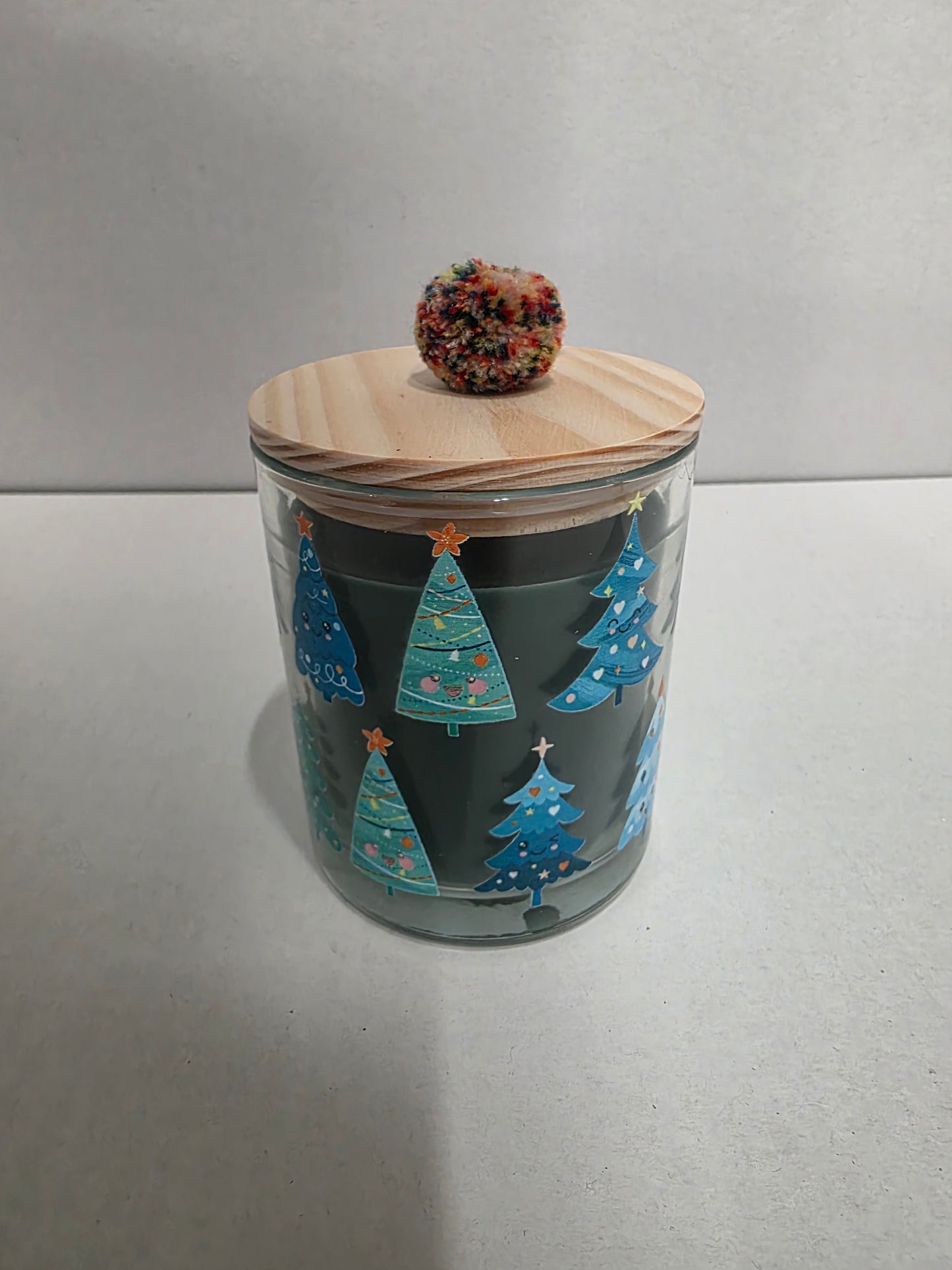 Candle Winter Fir and Spruce 12x8cm