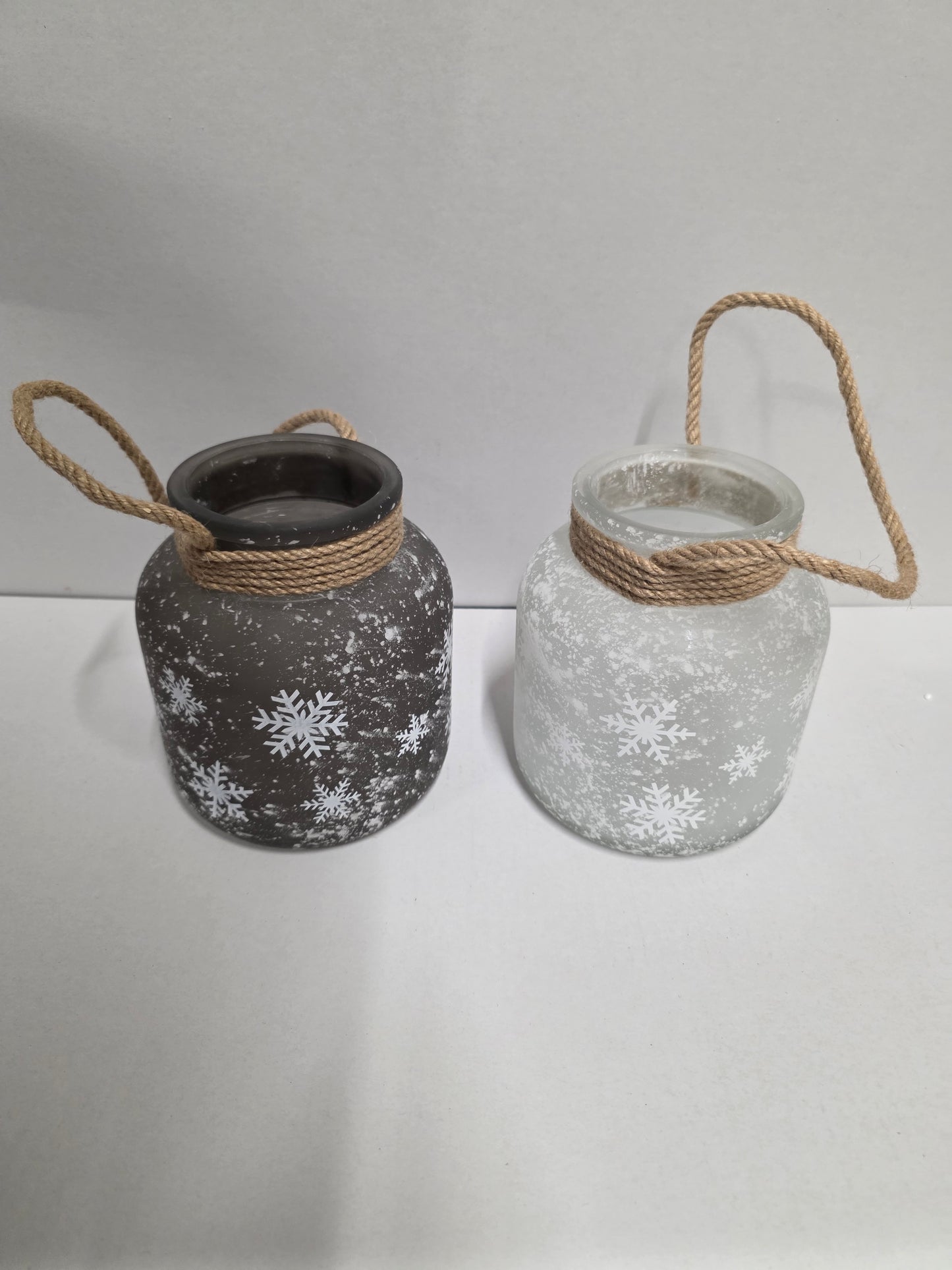 Lantern Snowflake Assorted 16.5x14cm