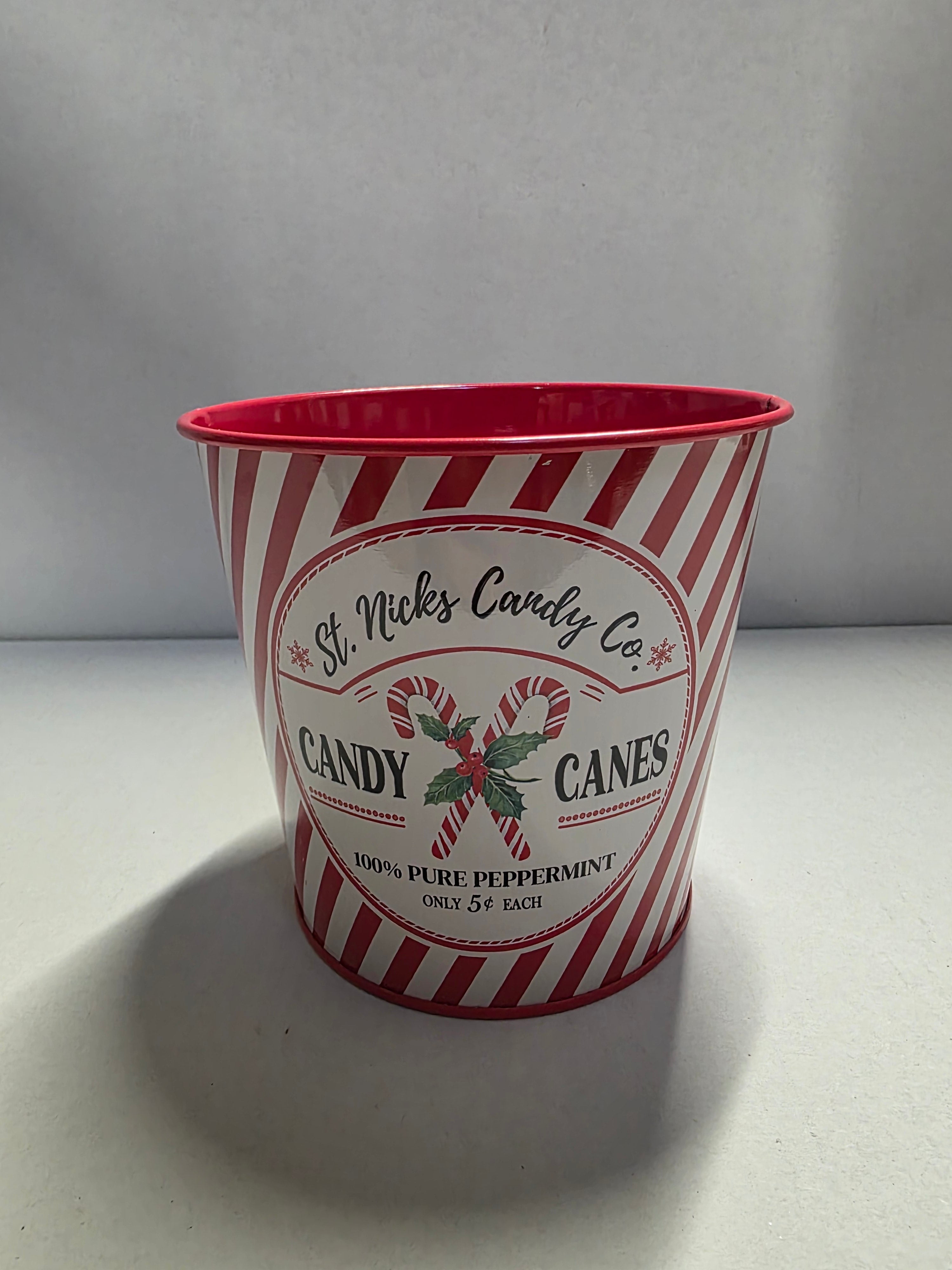 Candy Cane Planter 13.5x12cm  (PACK OF 2)