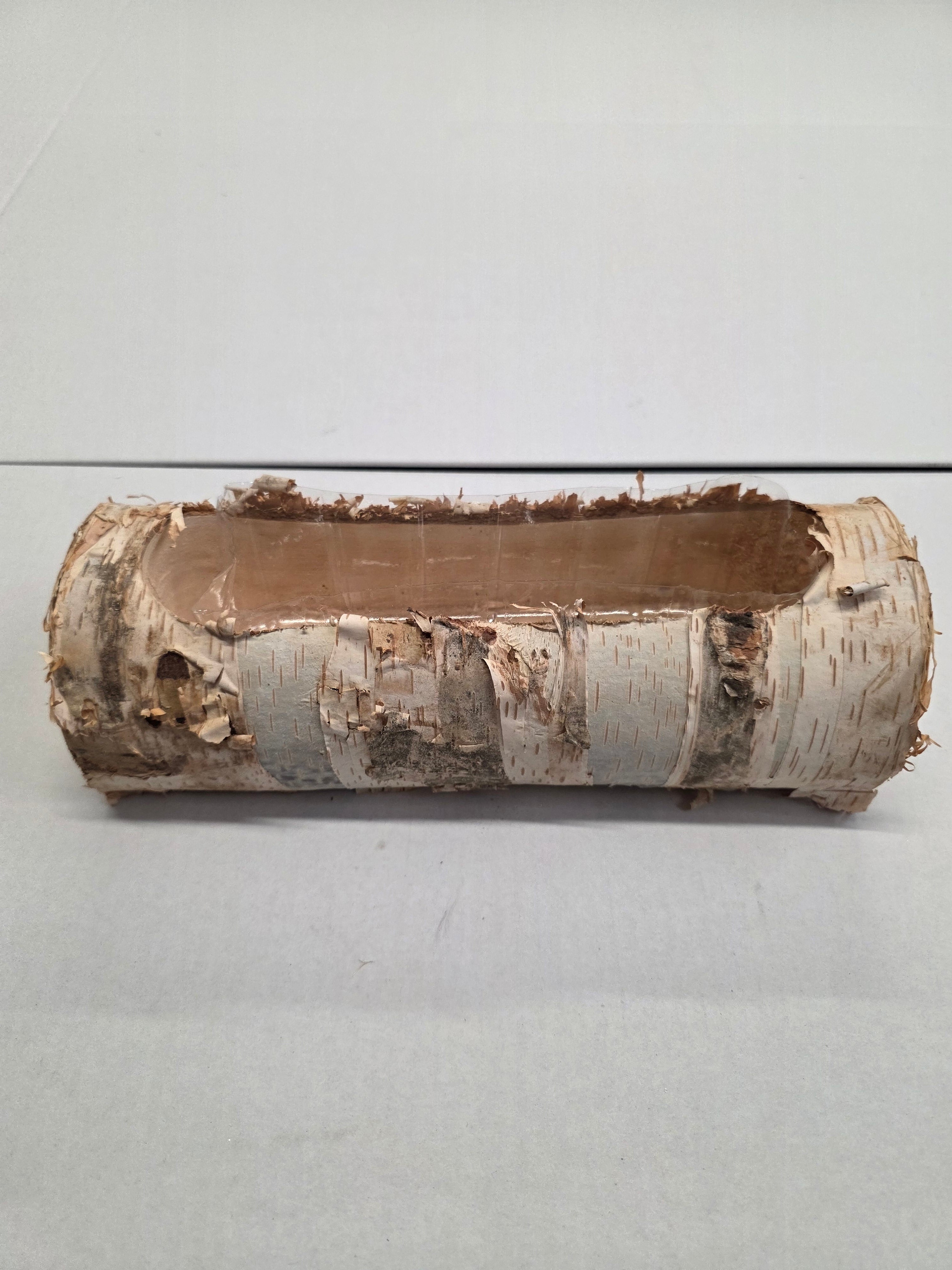 Planter Birch White Wash 28cm