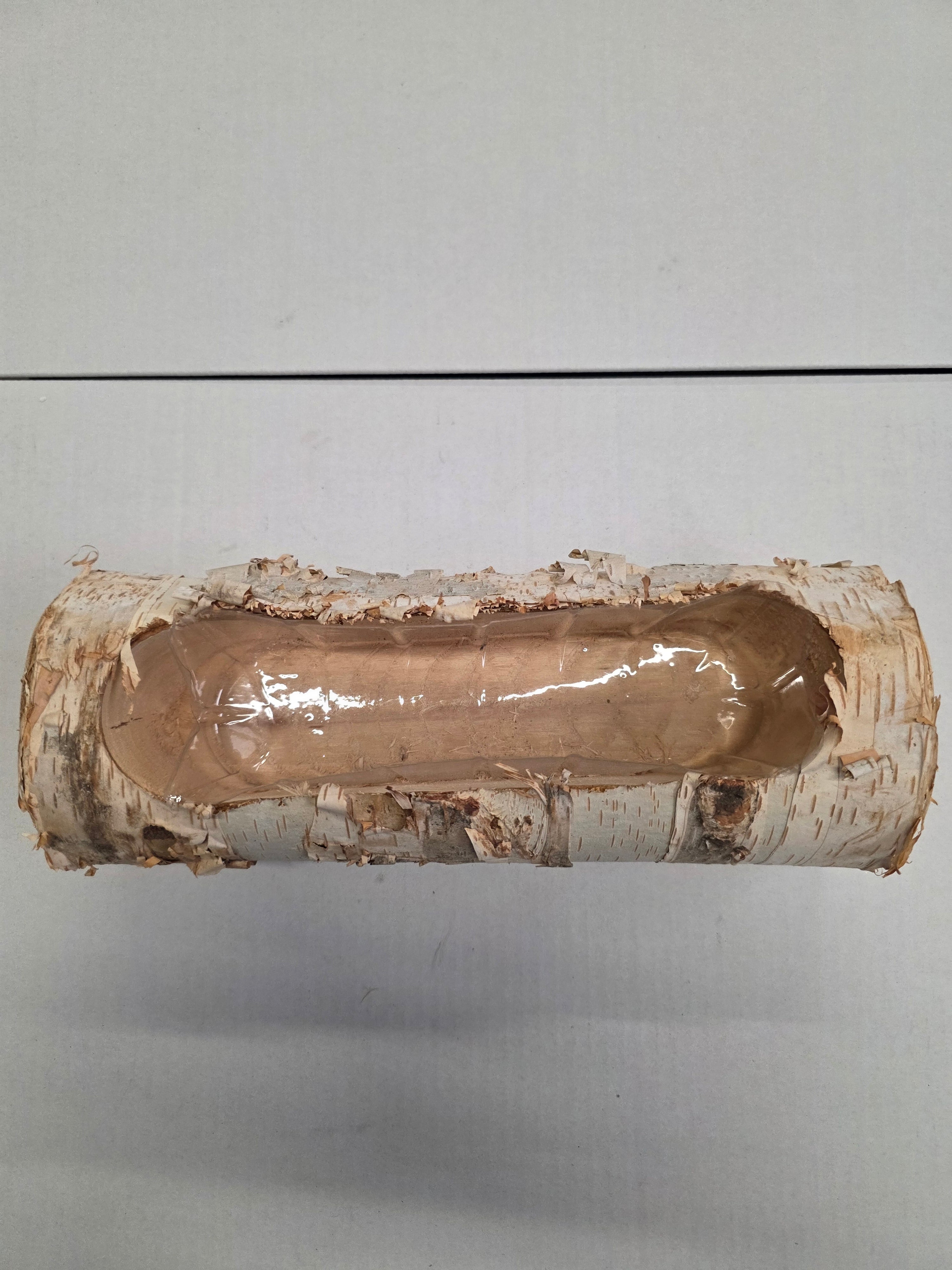 Planter Birch White Wash 28cm