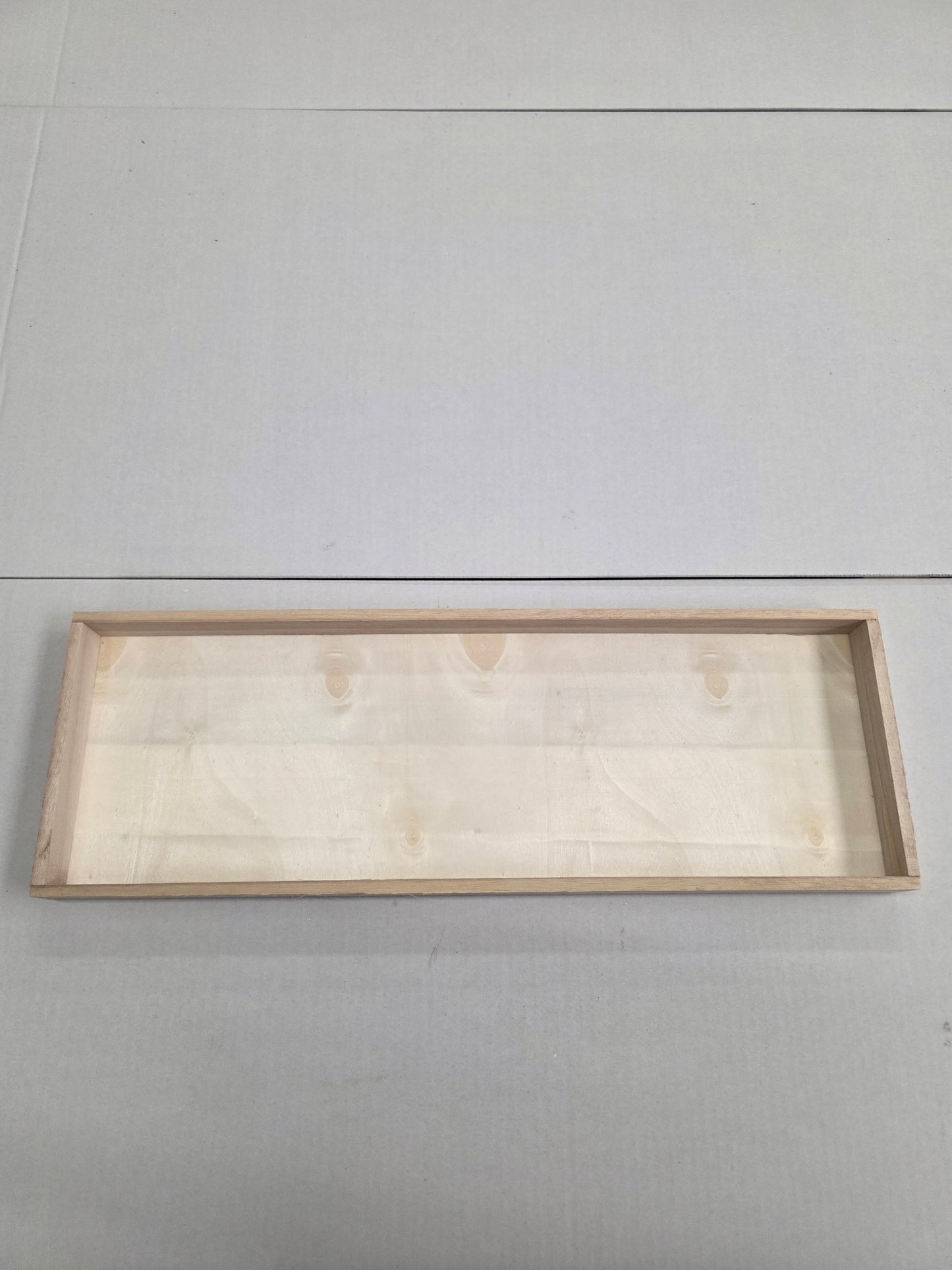 Wooden Tray Rectangle 50x17x3cm