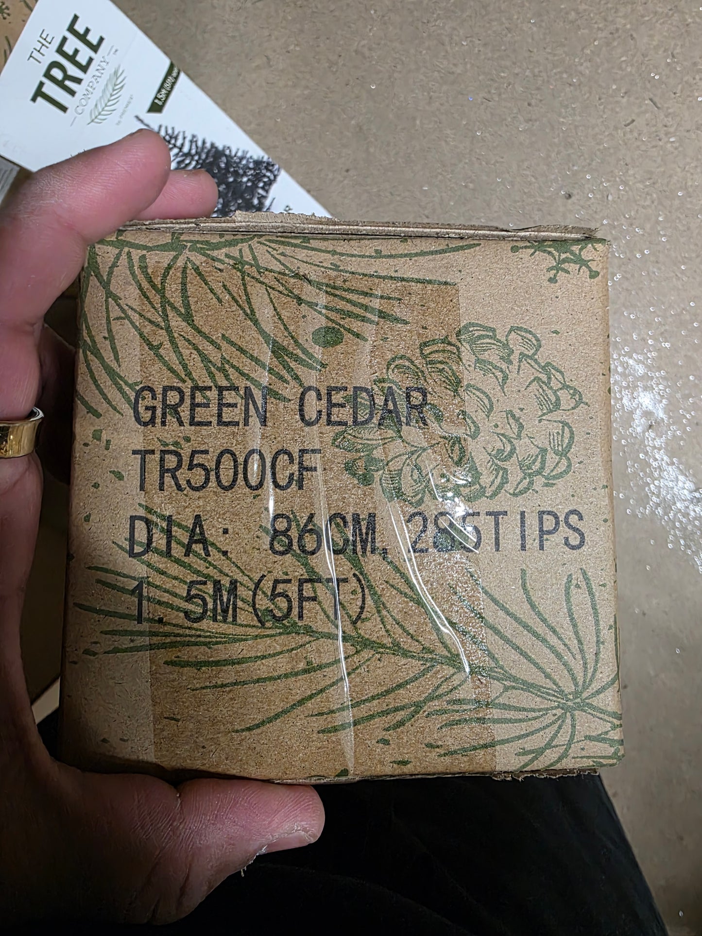 Tree Green Cedar Fir 1.5m