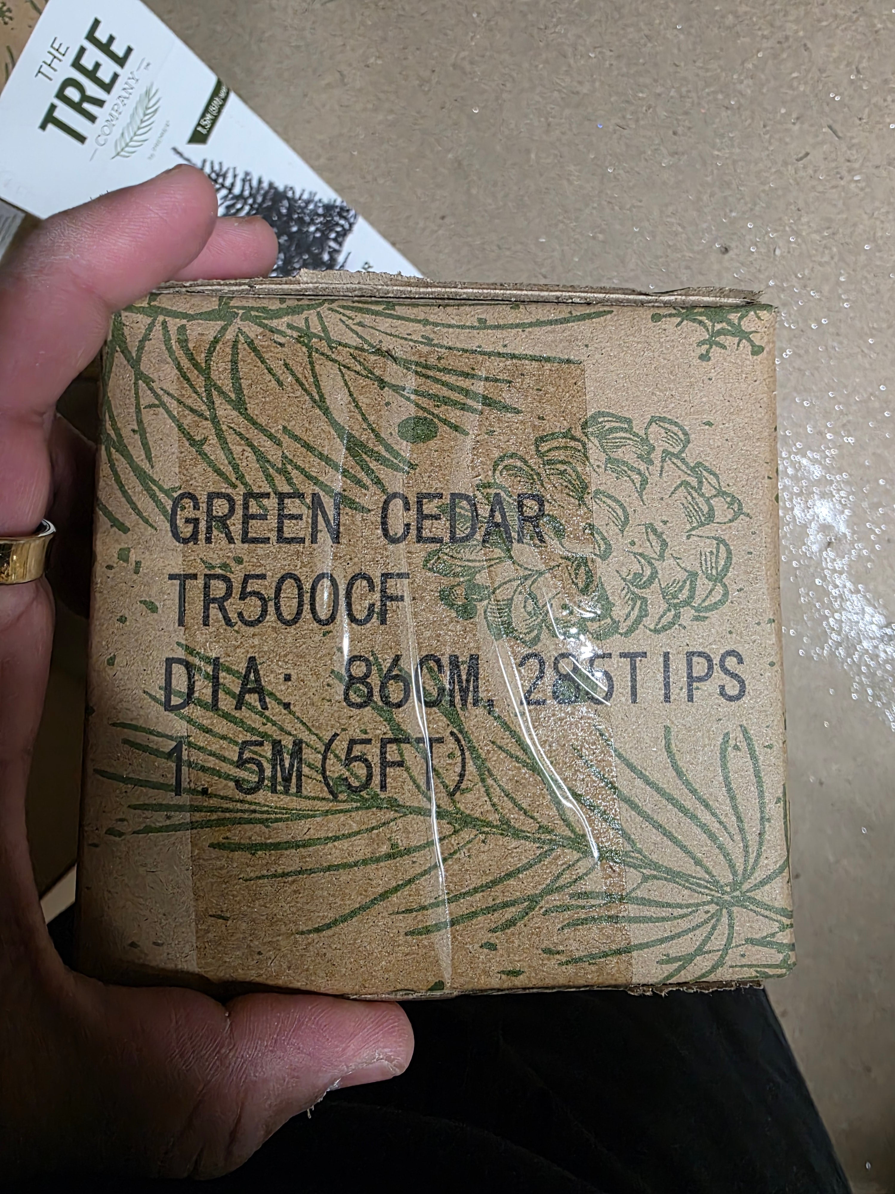Tree Green Cedar Fir 1.5m